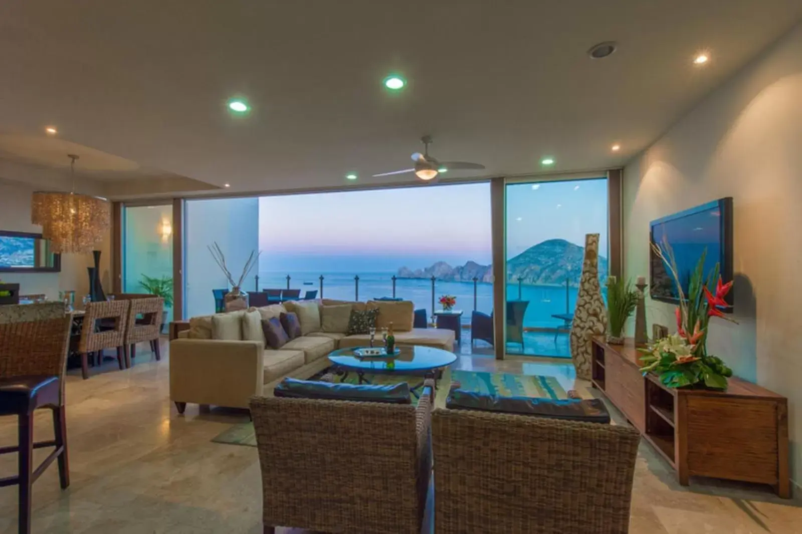 Living room in Corazón Cabo, a Noble House Resort