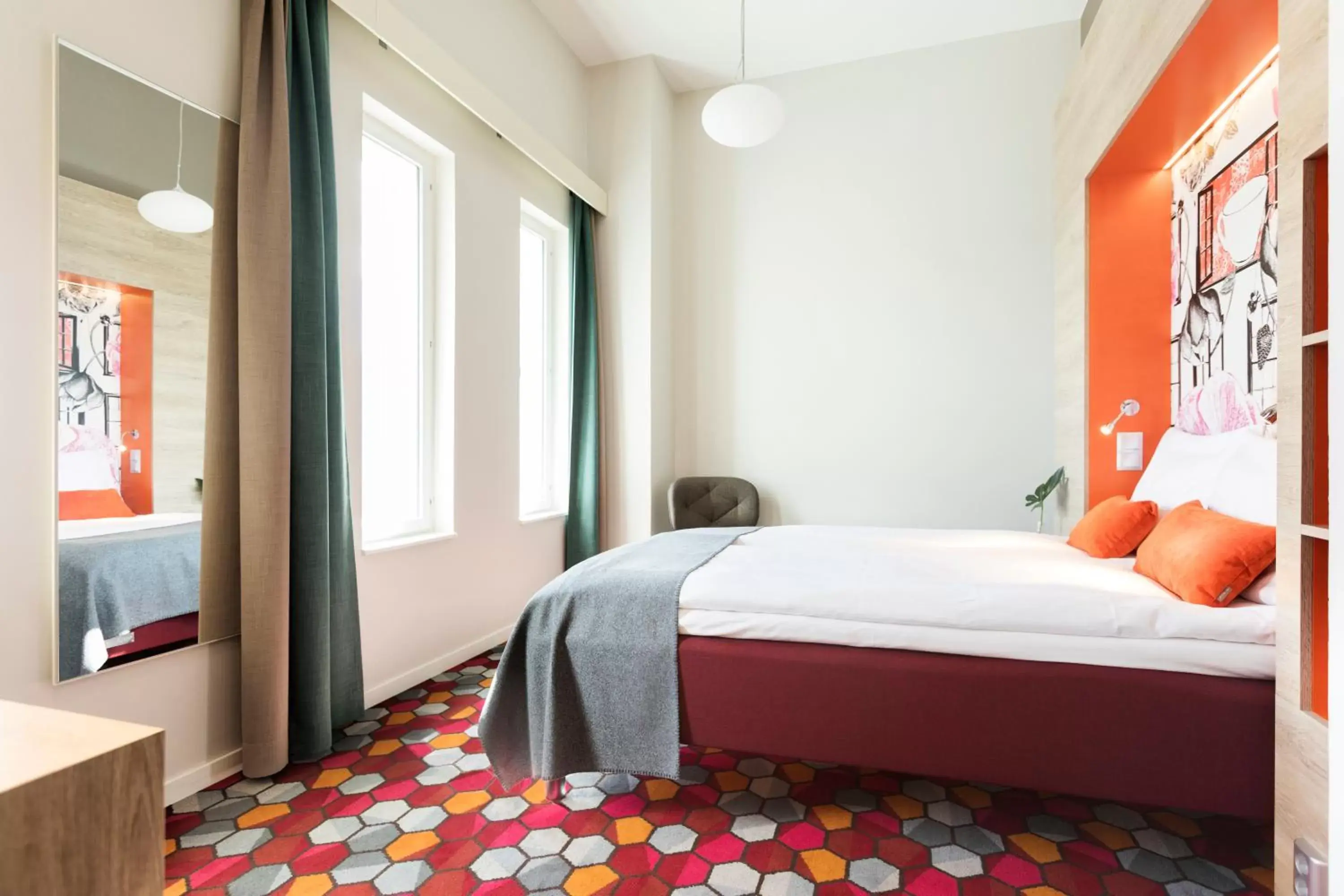 Bed in Motel L Stockholm Älvsjö Bed in Motel L Stockholm Älvsjö