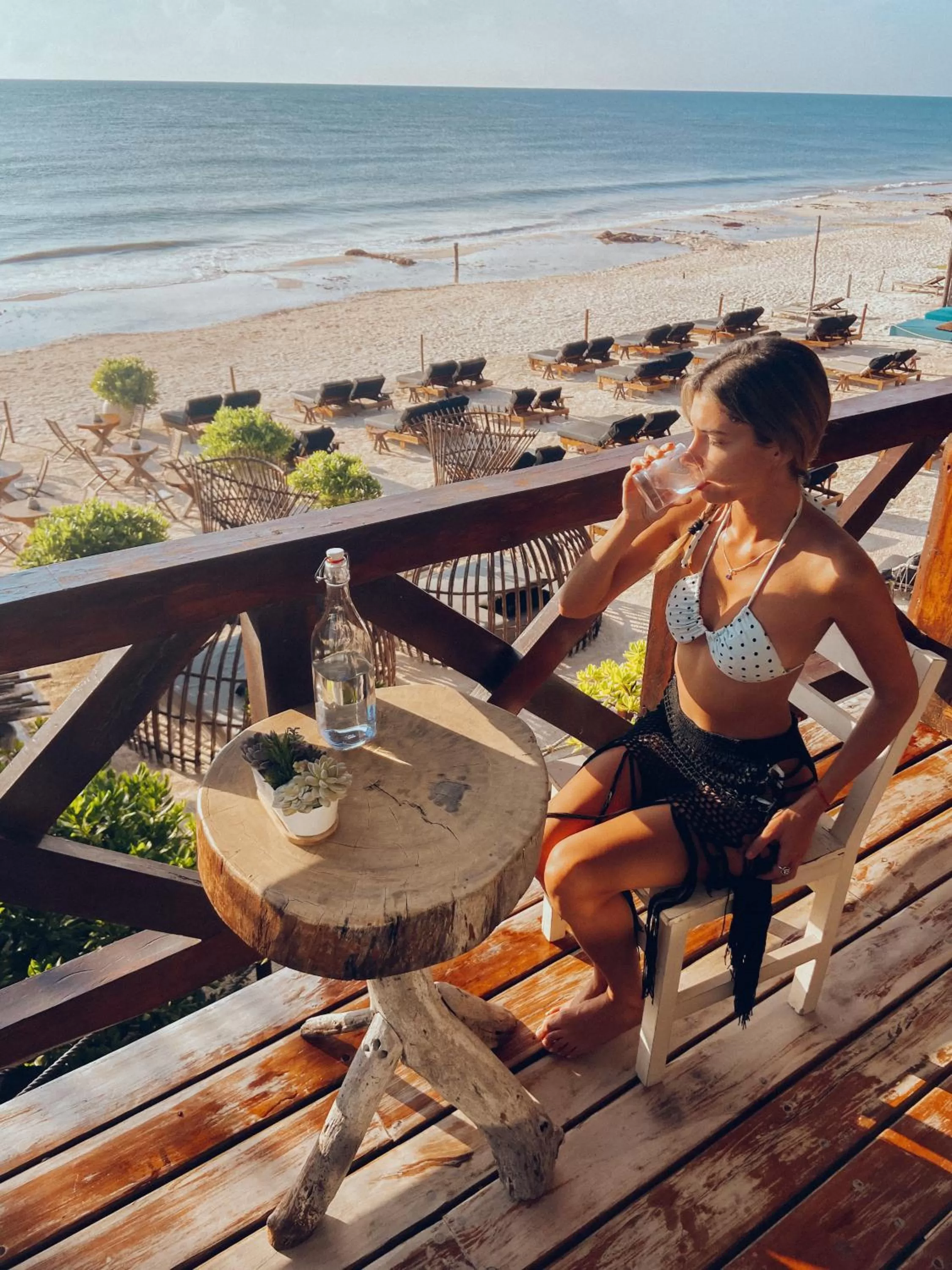 Balcony/Terrace in Hotelito Azul