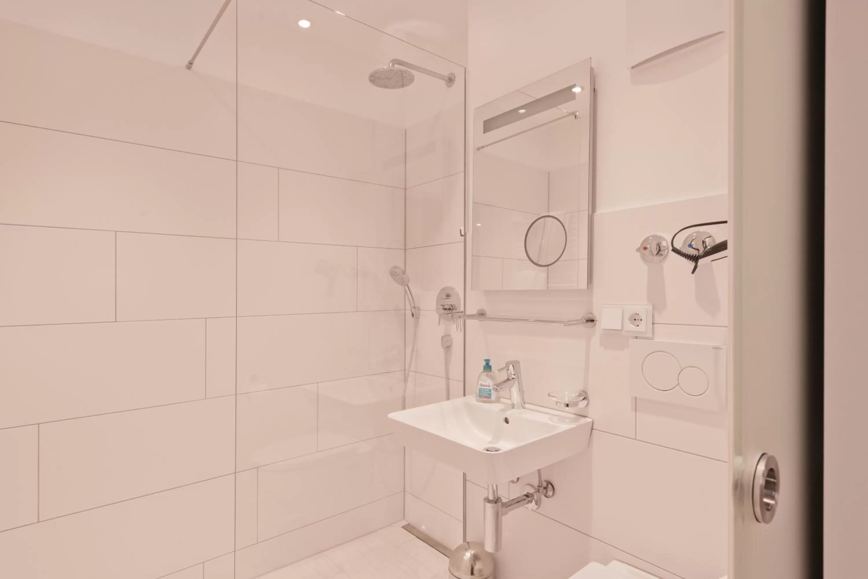 Shower, Bathroom in Hotel Hohenaschau