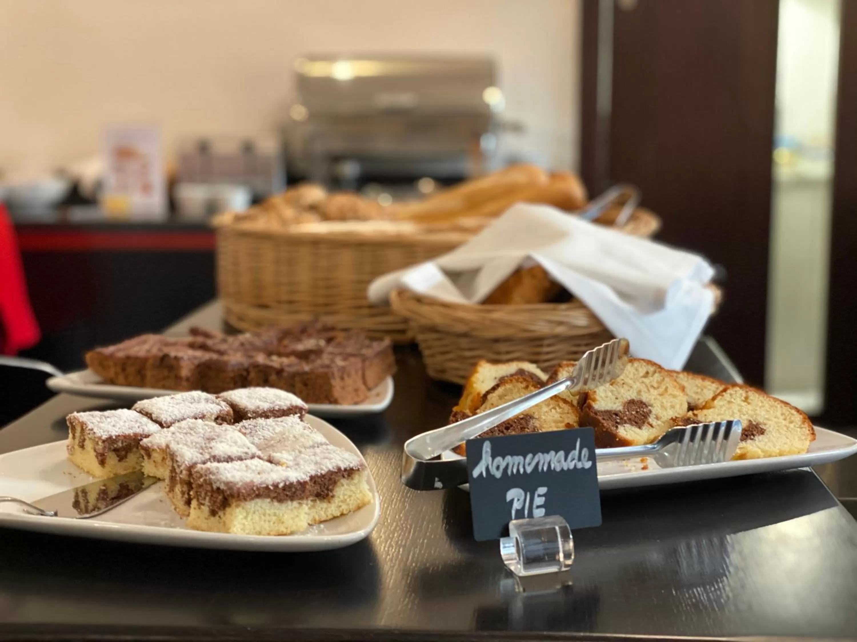 Breakfast in Red & Blue Design Hotel Prague