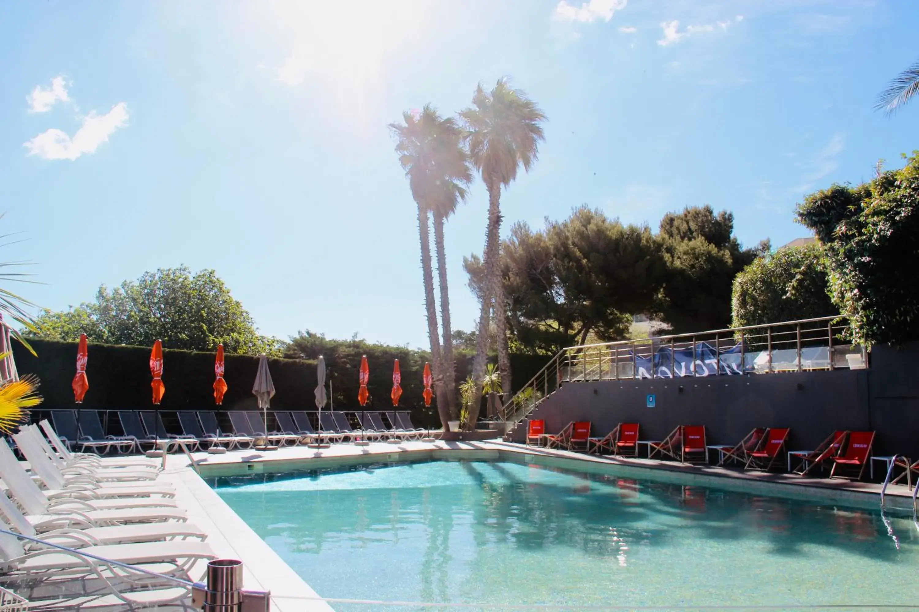 Swimming Pool in Novotel Marseille Vieux Port