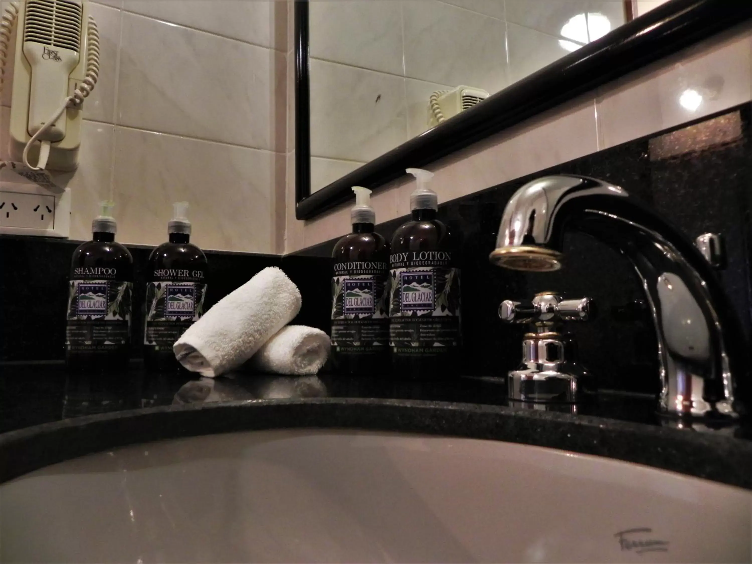 Bathroom in Wyndham Garden Ushuaia Hotel del Glaciar