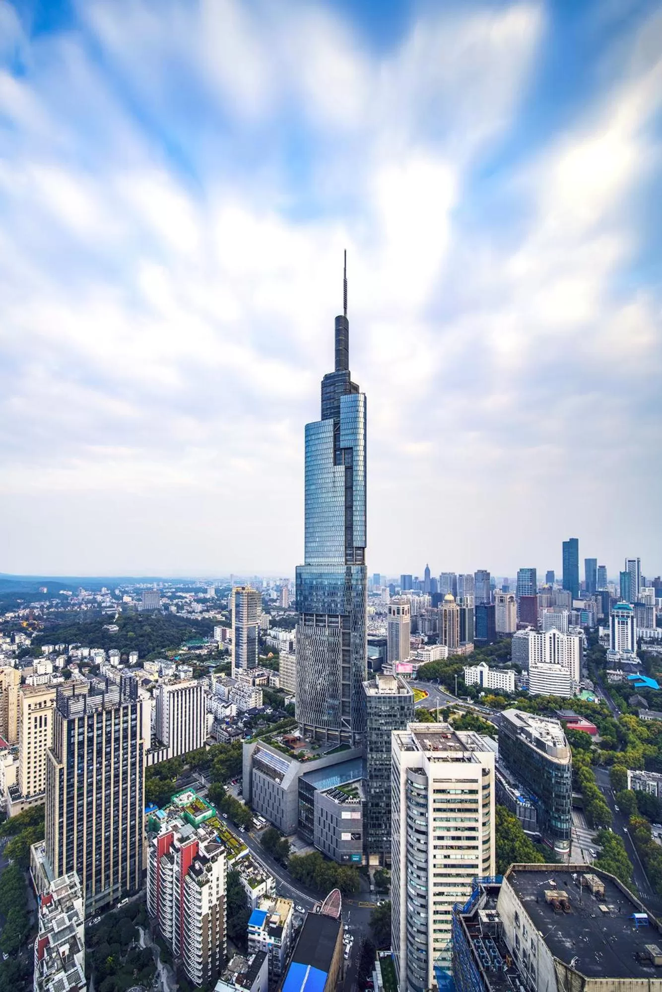 Property building in InterContinental Nanjing by IHG