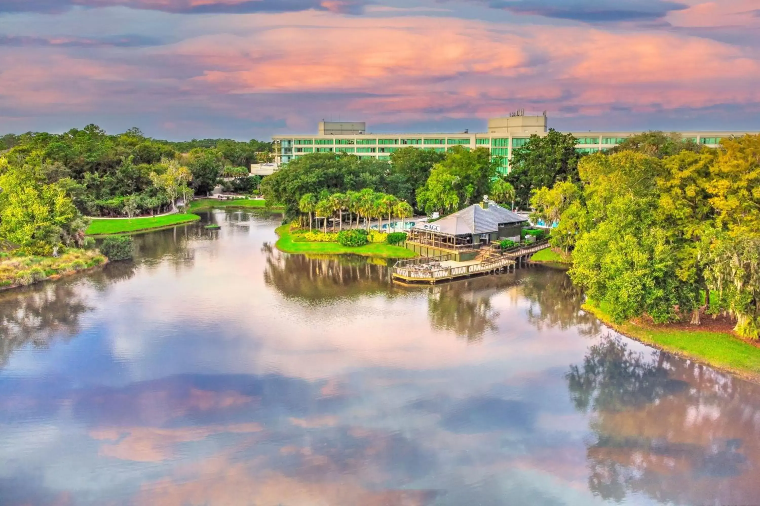 Property building, Bird's-eye View in Sawgrass Marriott Golf Resort & Spa