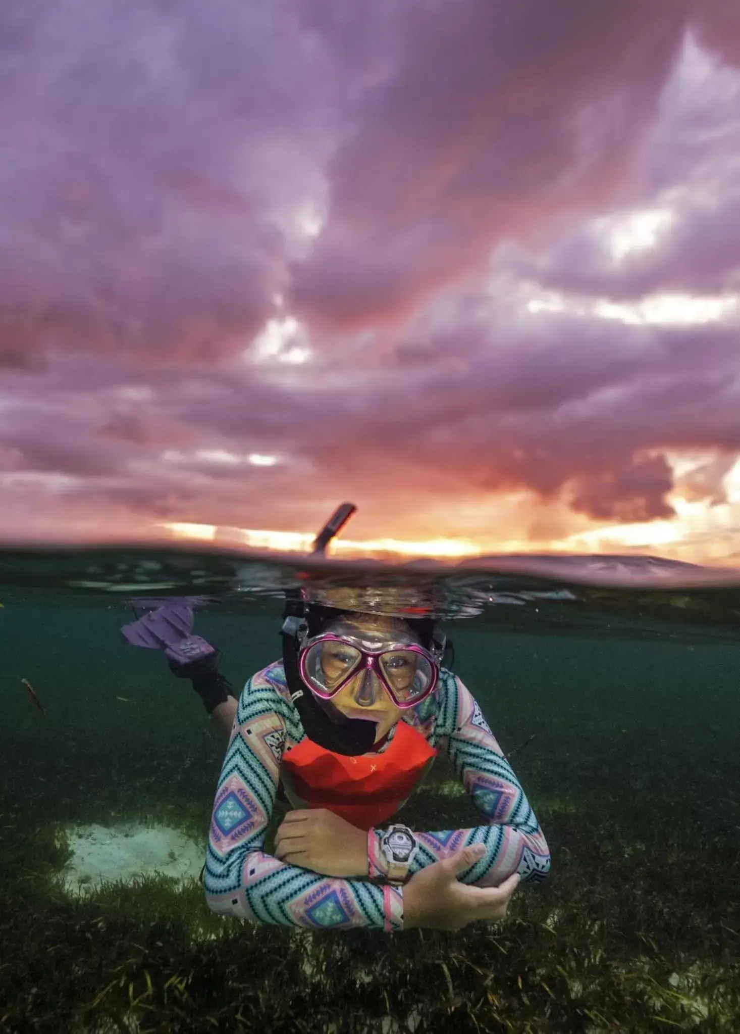 Snorkeling in Ocean Vida Beach and Dive Resort