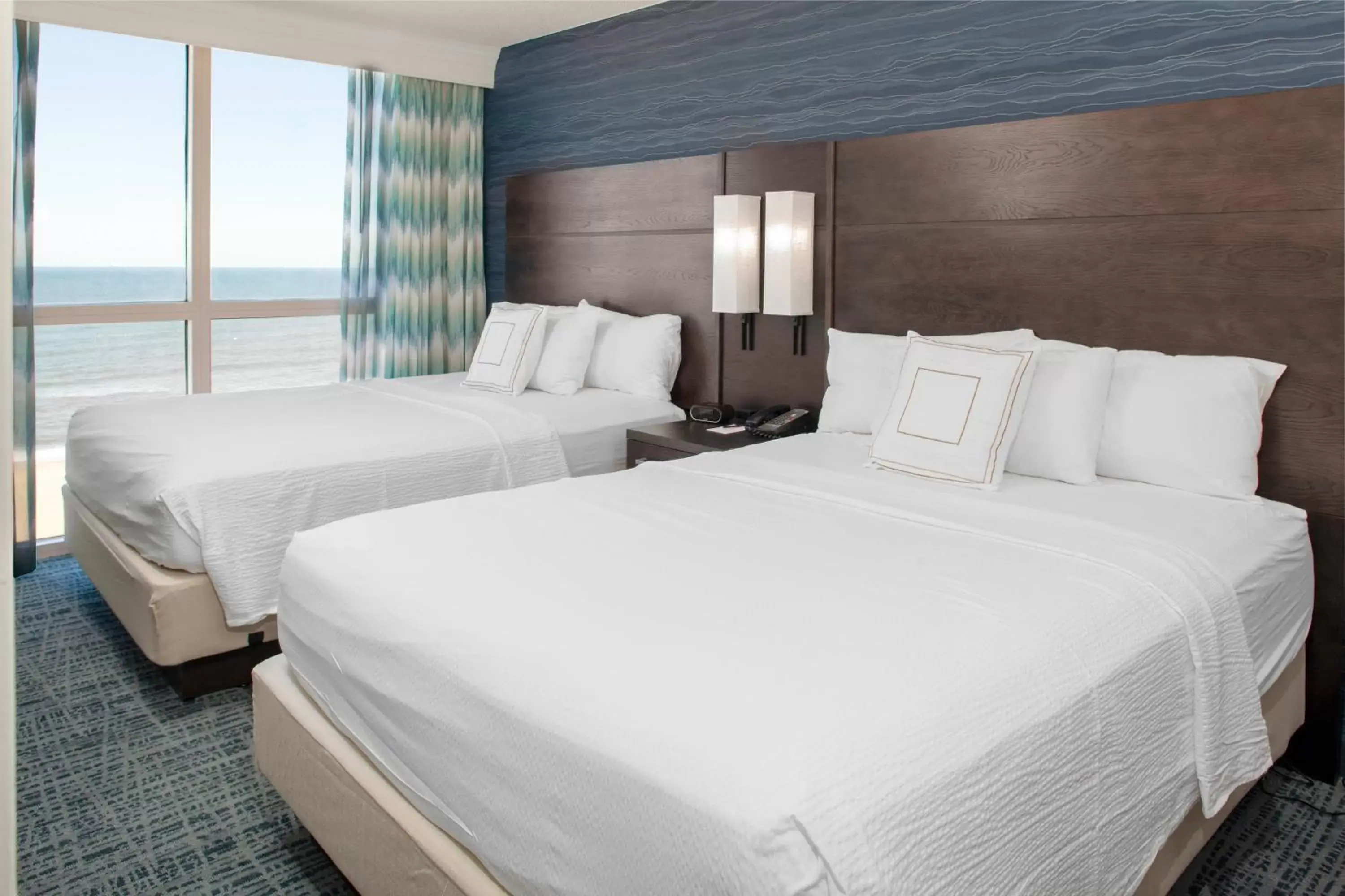 Bedroom, Bed in Residence Inn By Marriott Virginia Beach Oceanfront