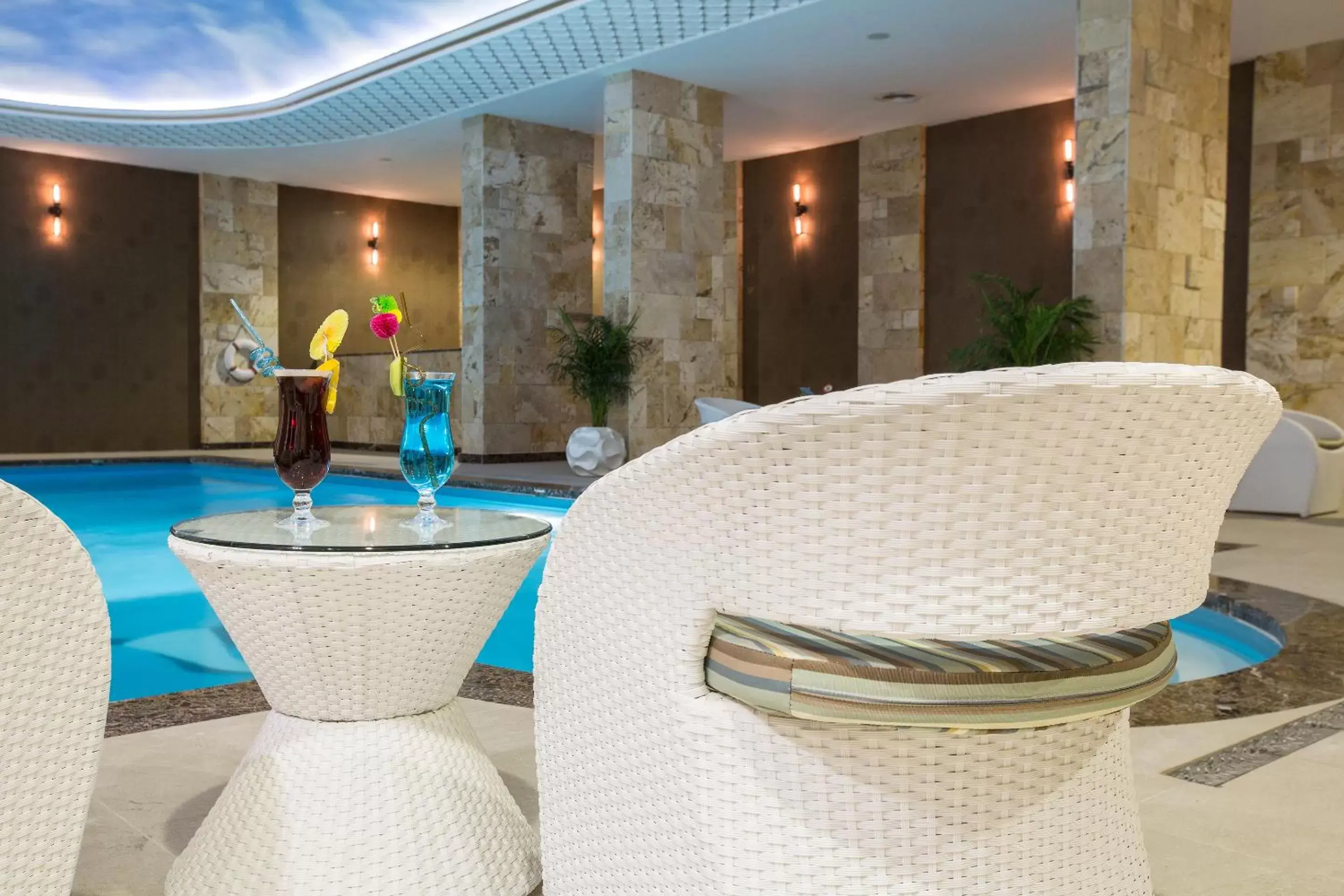 Swimming pool in Swiss In Tabuk Hotel Swimming pool in Swiss In Tabuk Hotel