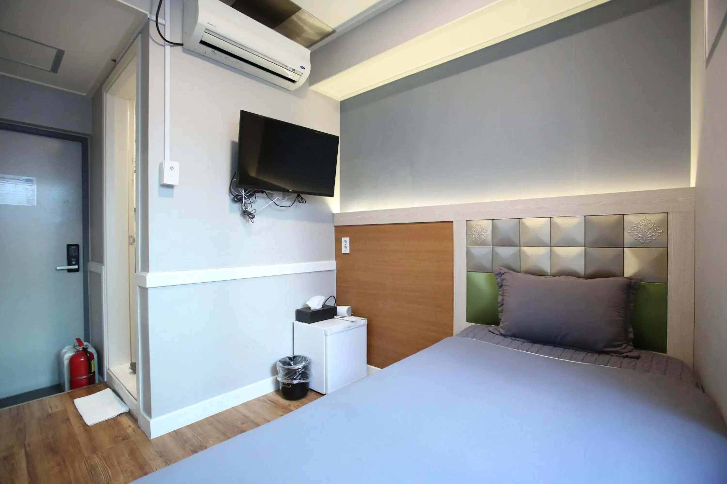 Bed in K Guesthouse Seomyeon