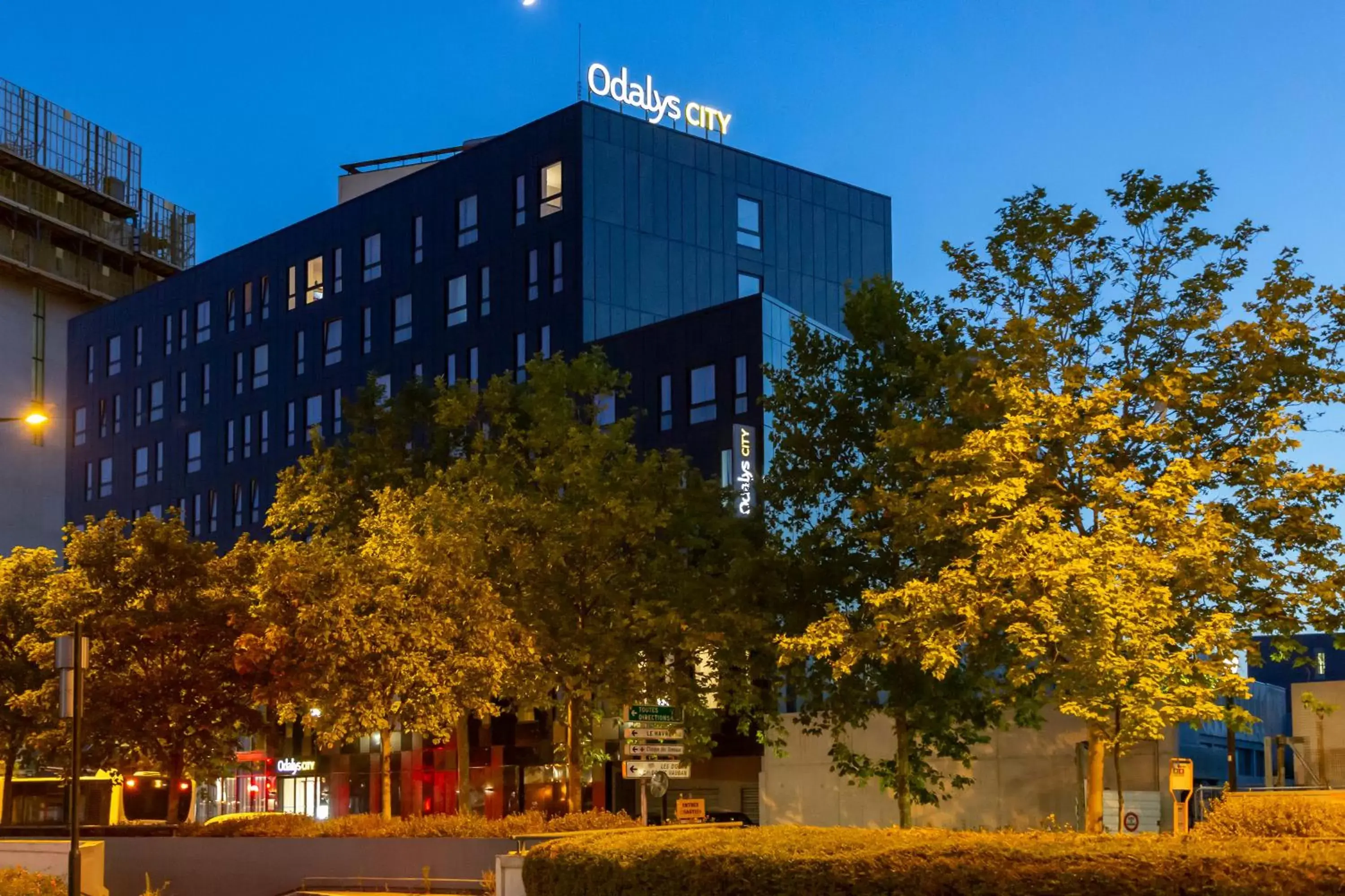 Property building in Appart Hotel Odalys City Le Havre Centre Property building in Appart Hotel Odalys City Le Havre Centre