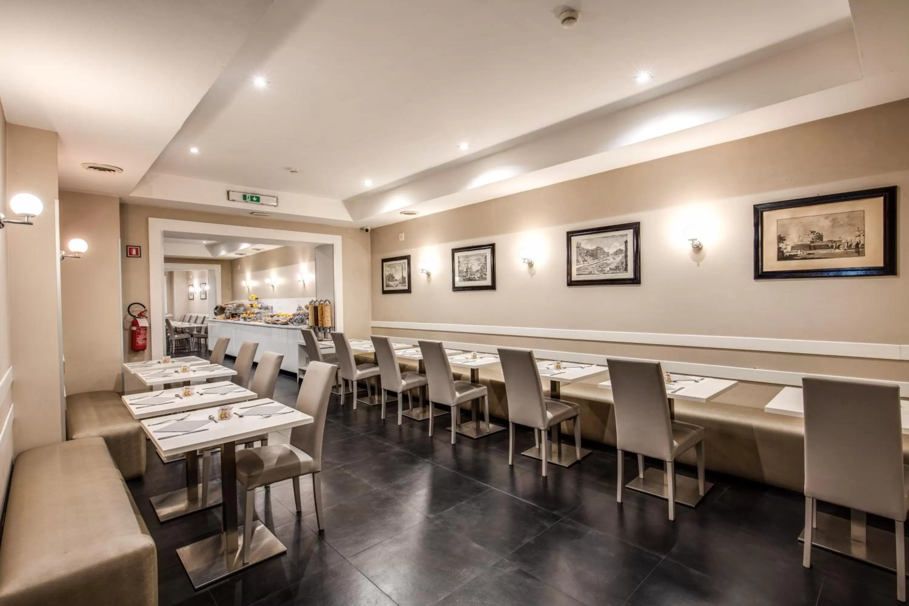 Buffet breakfast in Hotel Villafranca