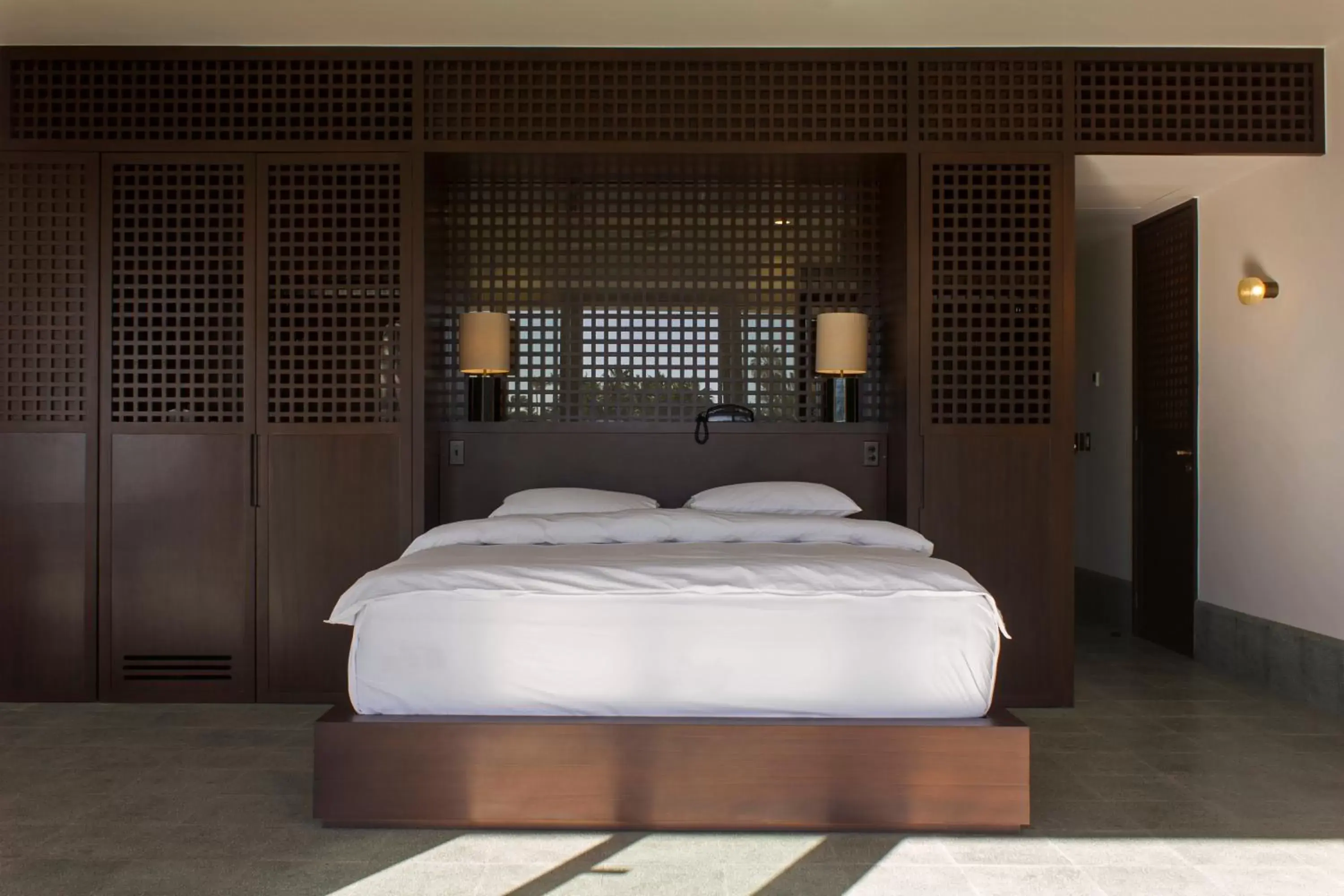 Bed in Baja Club Hotel, La Paz, Baja California Sur, a Member of Design Hotels