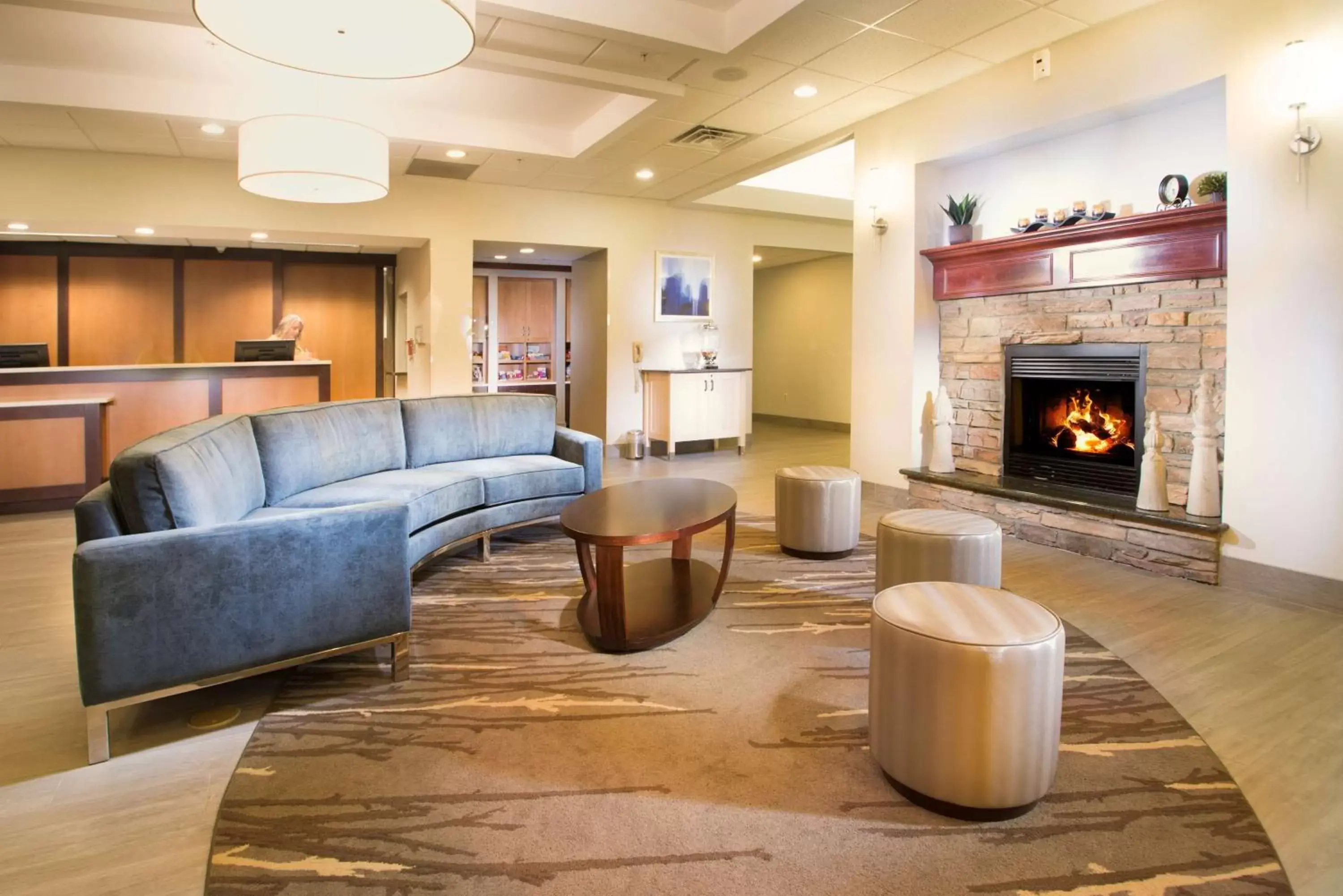 Lobby or reception, Seating Area in Homewood Suites by Hilton Ontario Rancho Cucamonga