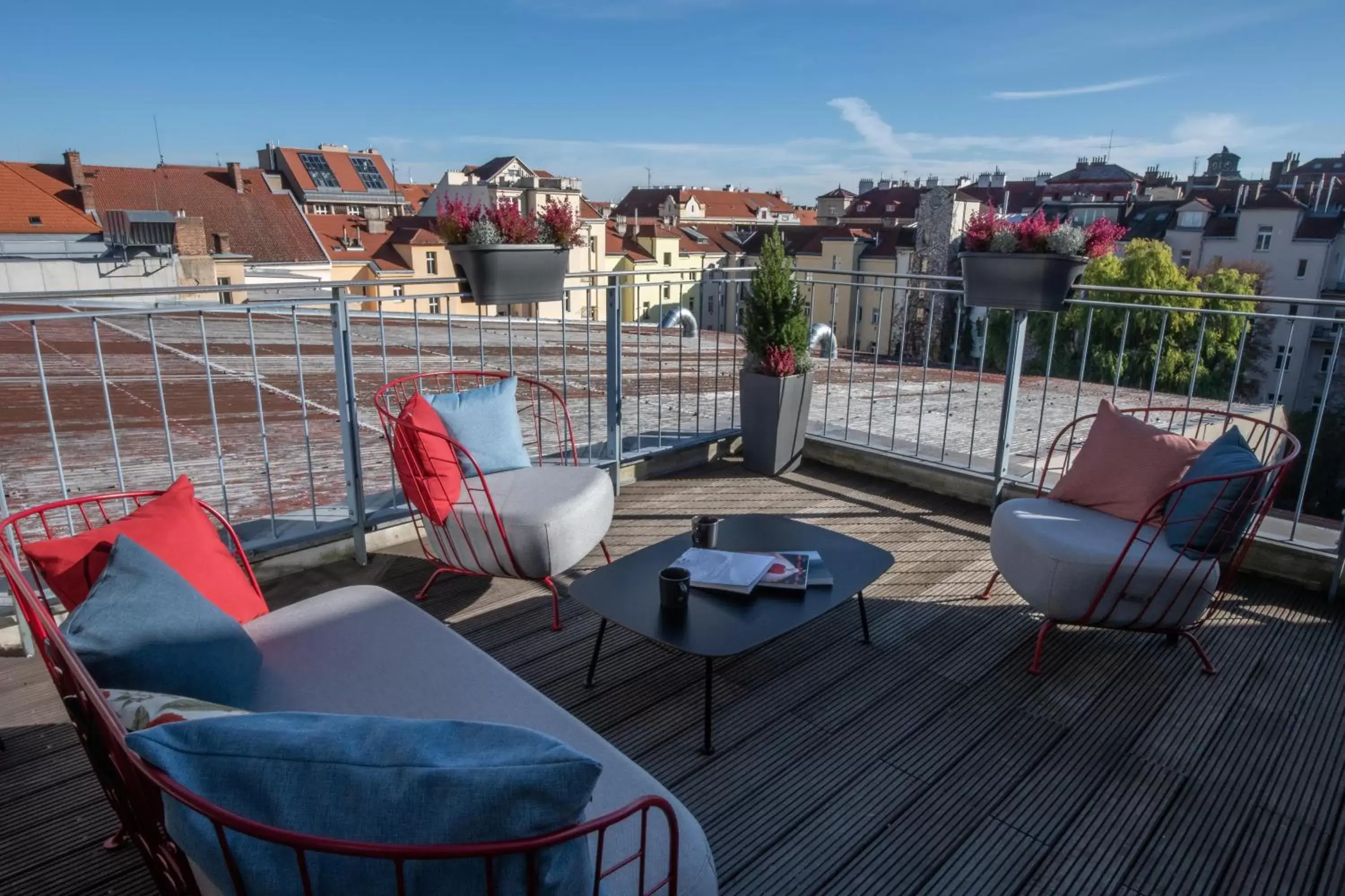 Balcony/Terrace in Art Hotel Prague