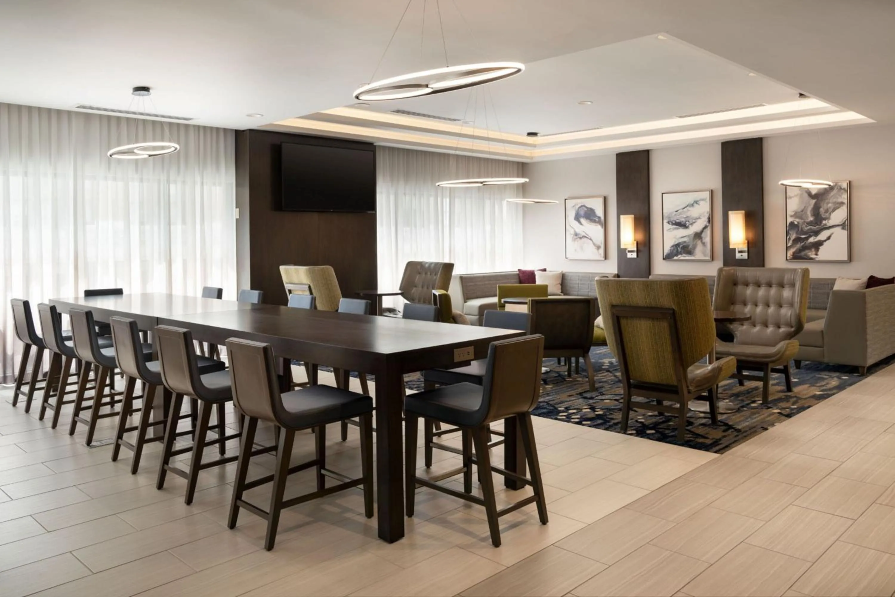 Lobby or reception in Residence Inn by Marriott Oakland Downtown