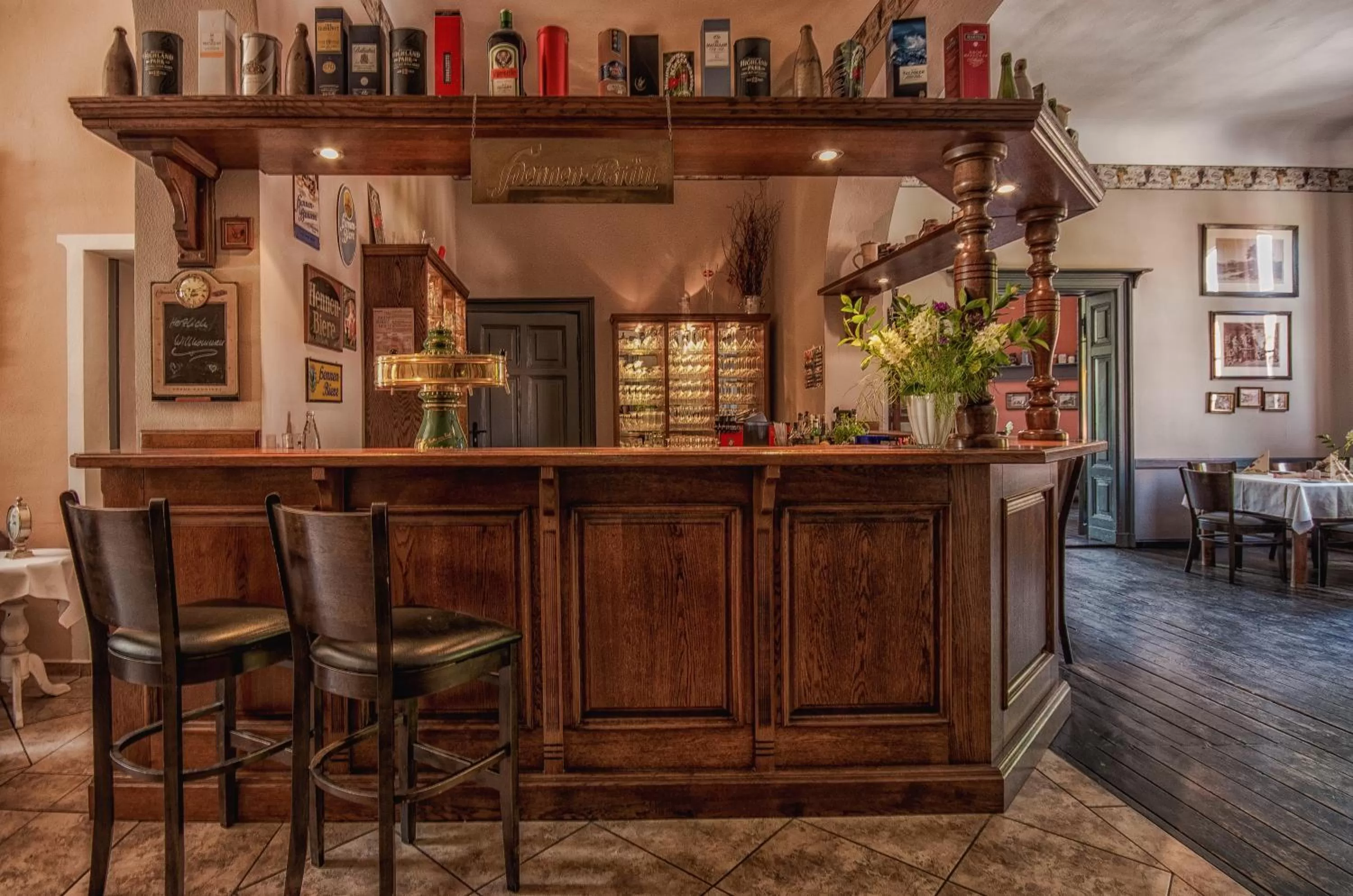 Lounge or bar in Hotel zur Henne