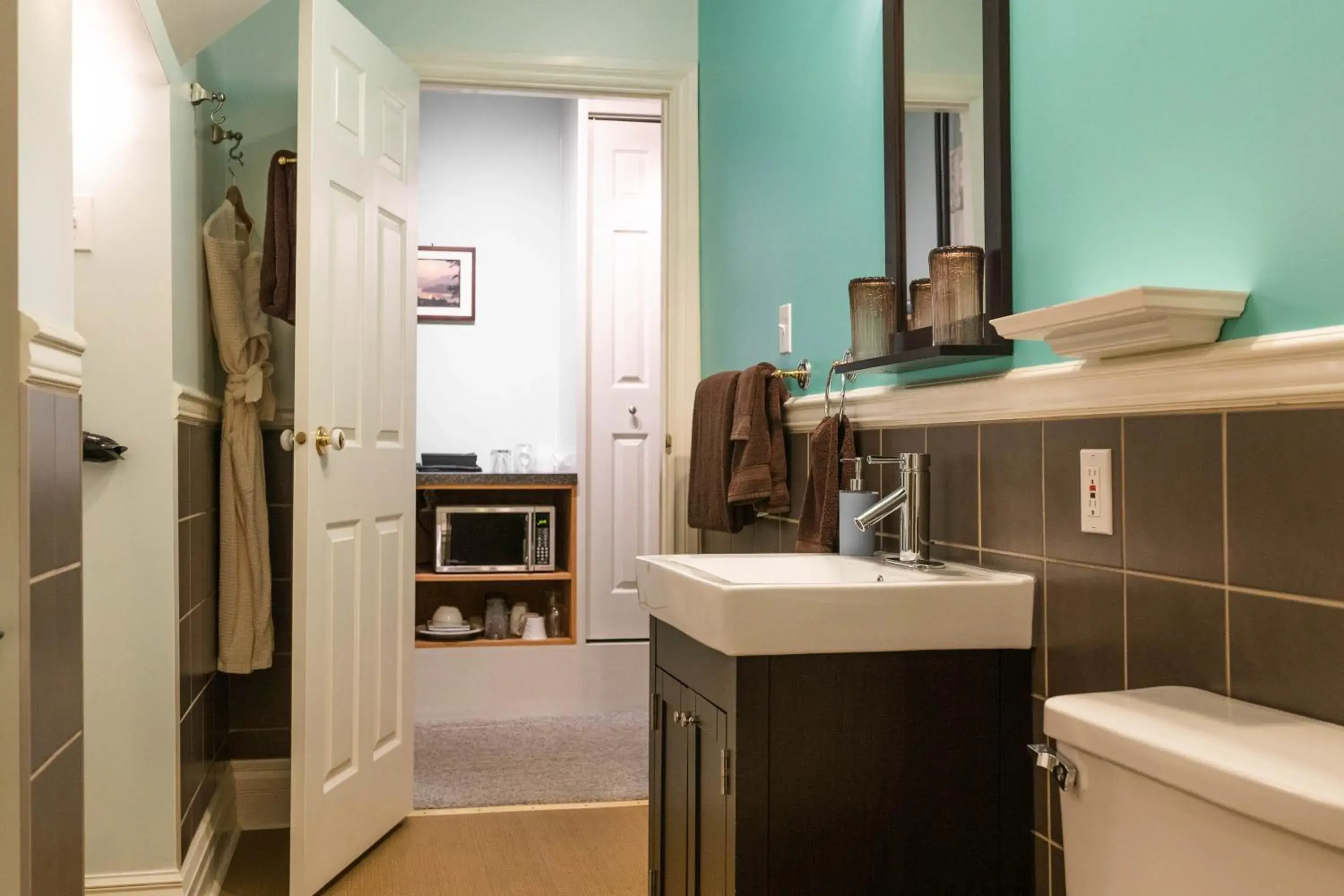 Bathroom in Cloudside Hotel