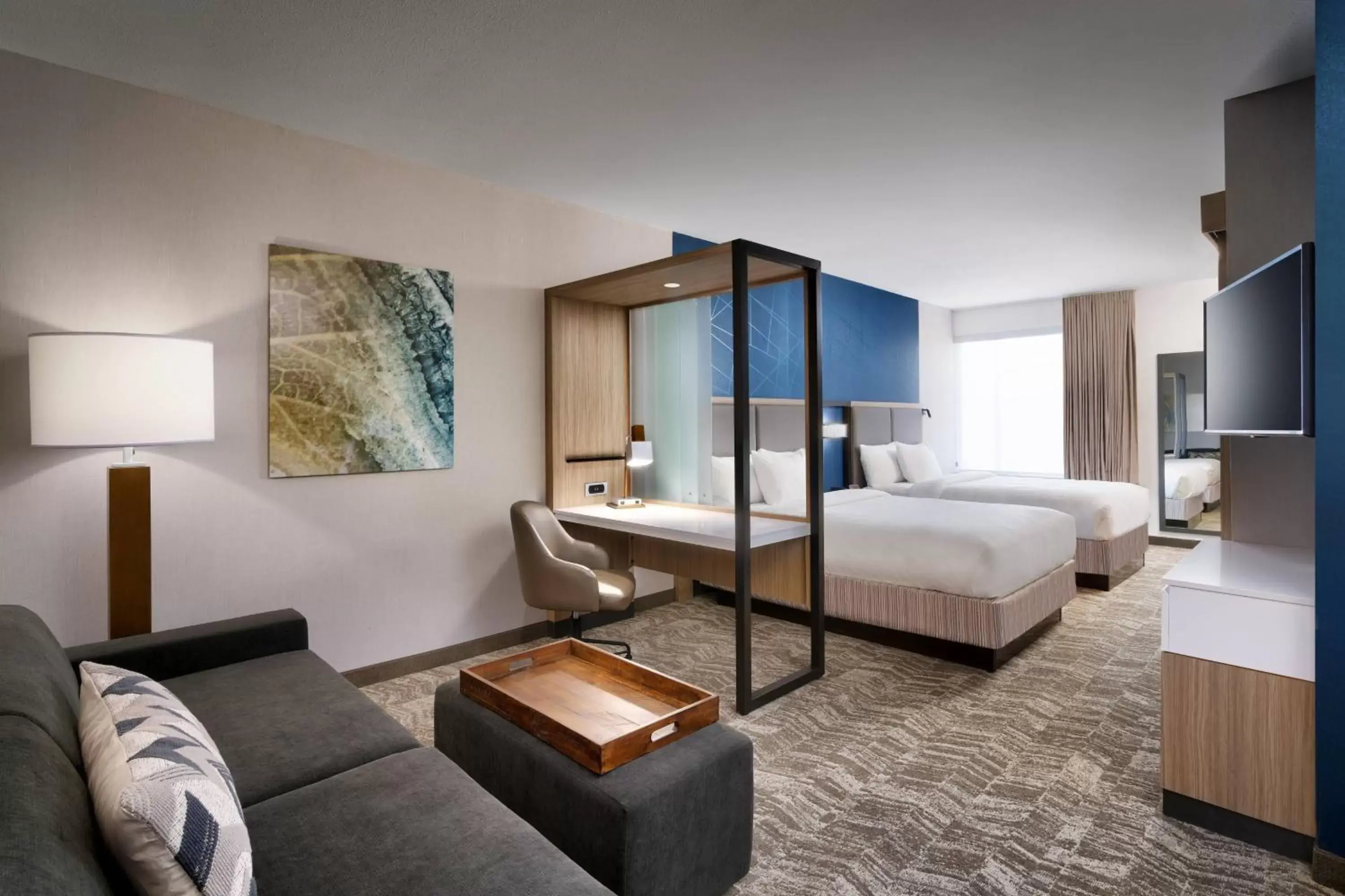Bedroom, Seating Area in SpringHill Suites by Marriott El Paso Airport