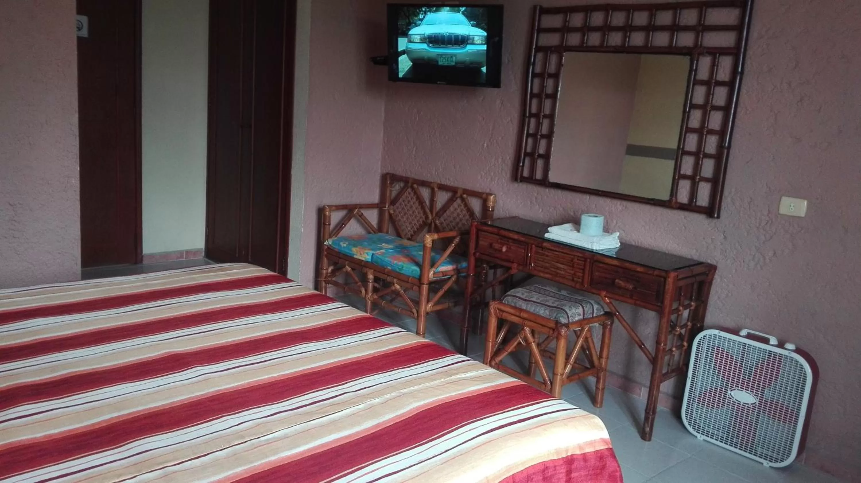 Bed in Hotel Angela Carolina