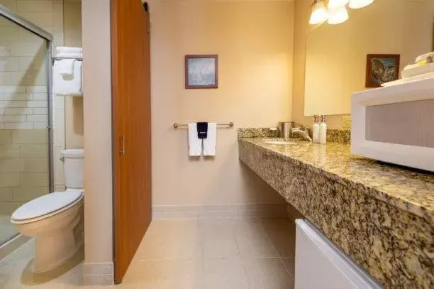 Bathroom in Obertal Inn