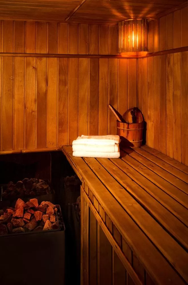 Sauna in Hotel 8th Mile