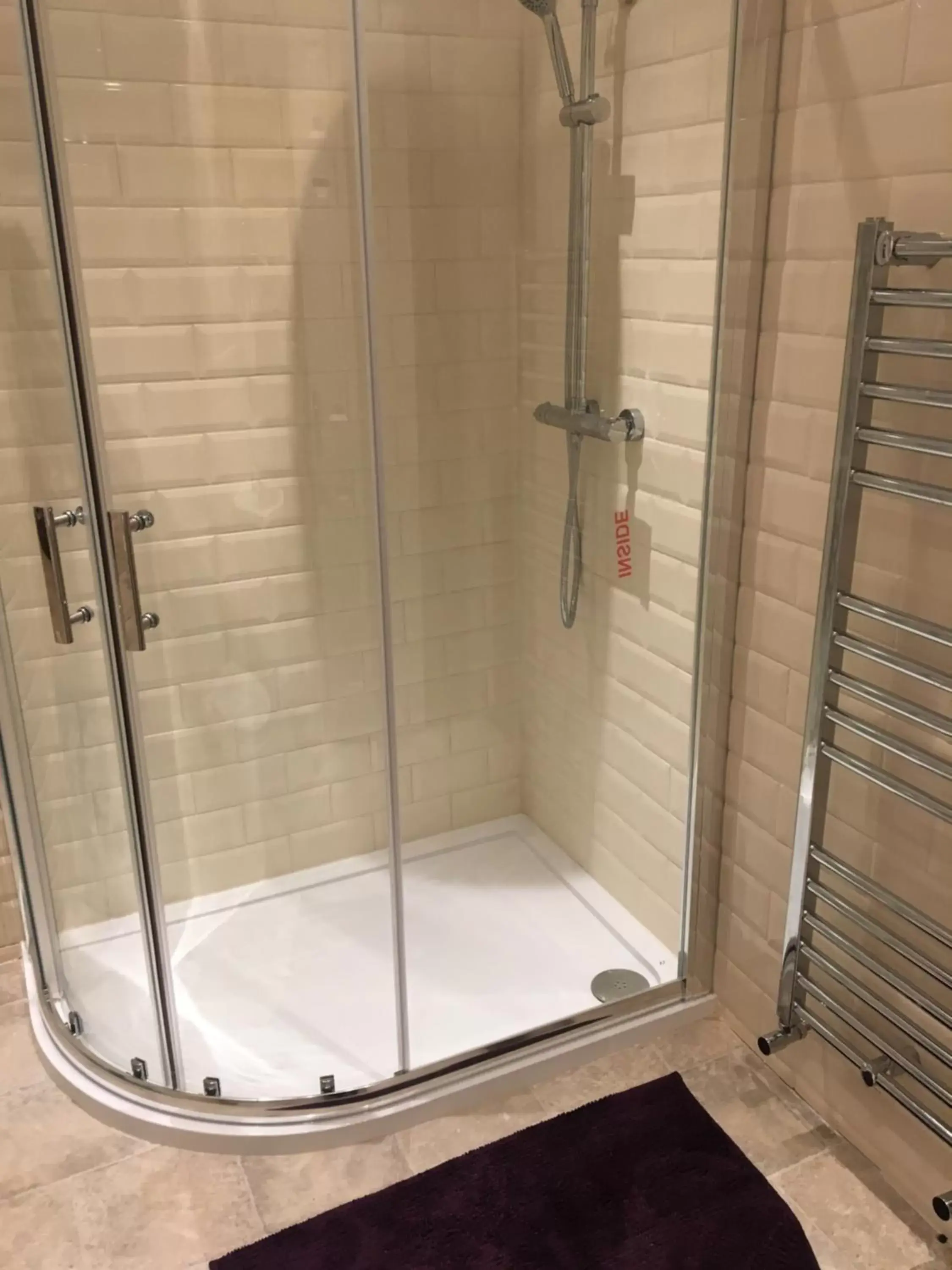 Shower, Bathroom in Tafarn y Waen -Guesthouse Bed and Breakfast