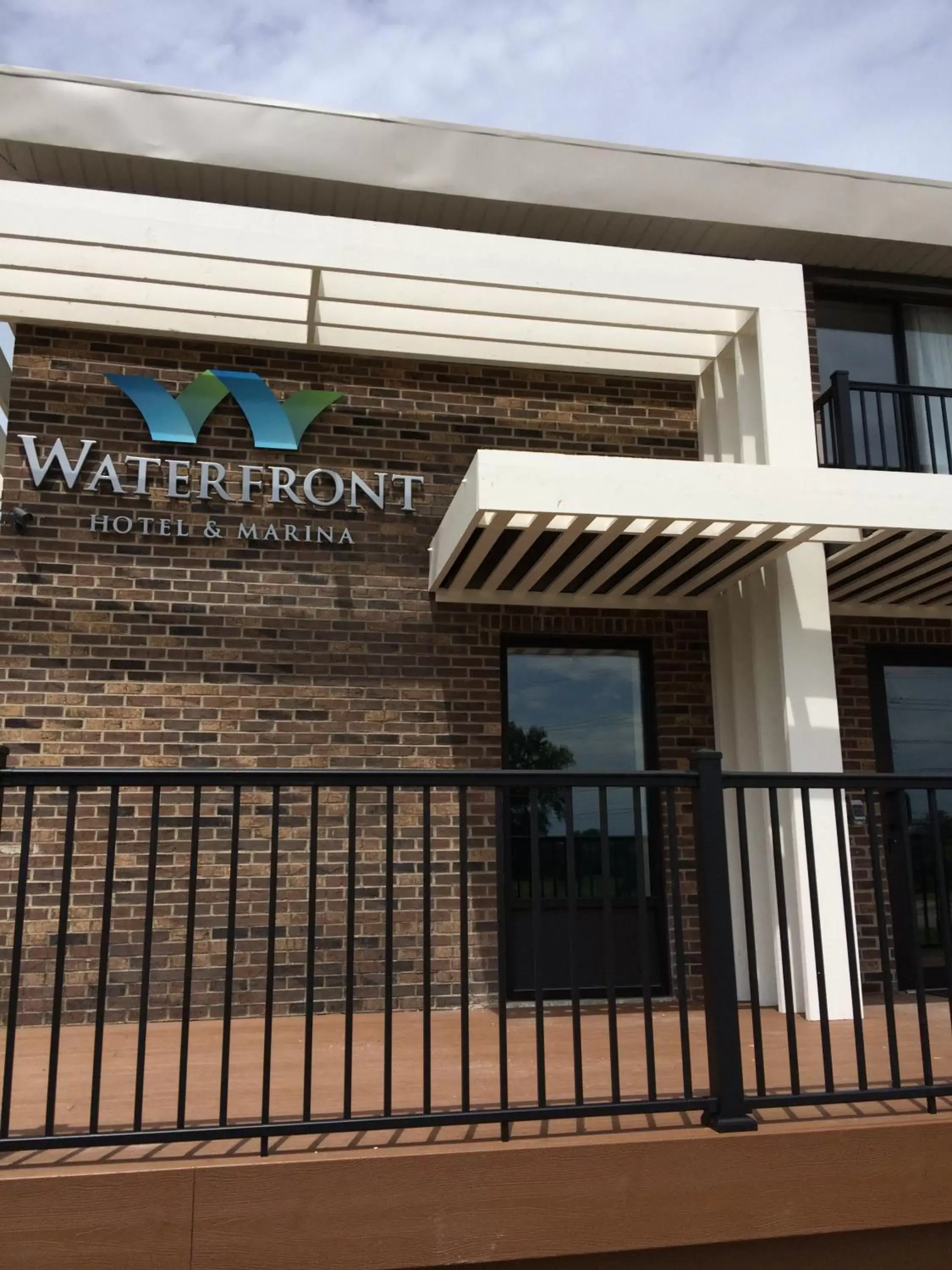 Property Building in Waterfront Hotel and Marina