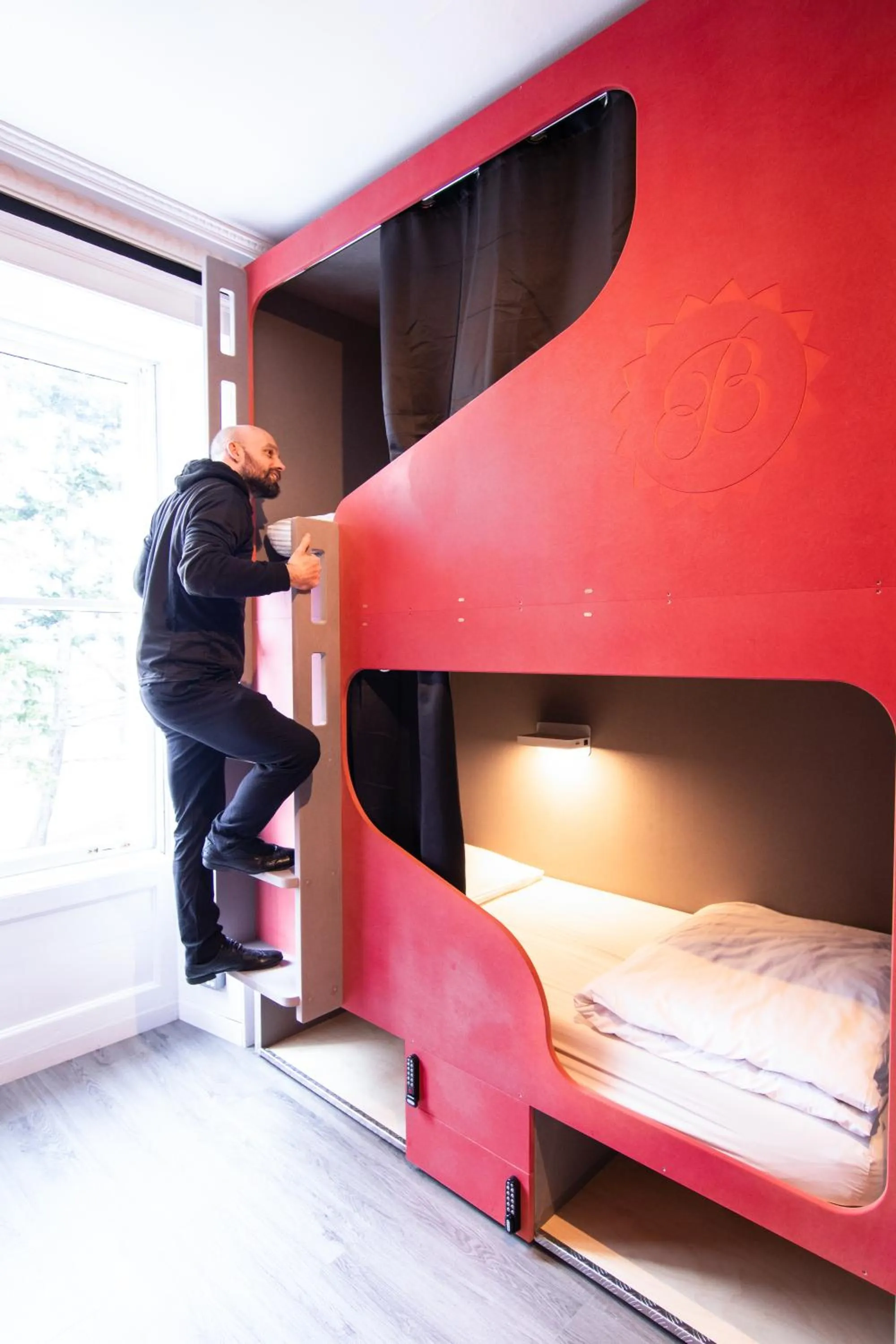 bunk bed, Bed in Bazpackers