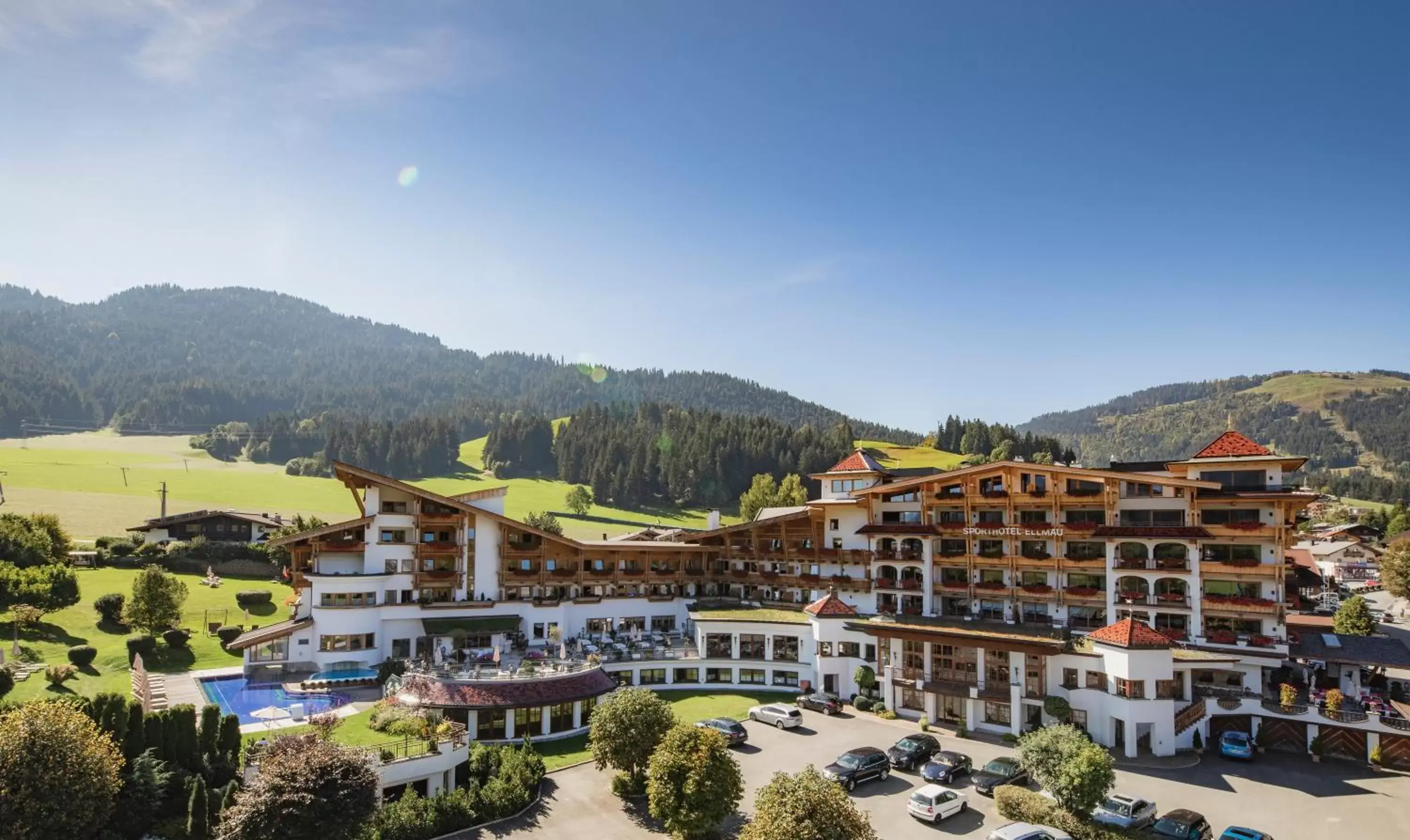 Property building in Sporthotel Ellmau in Tirol