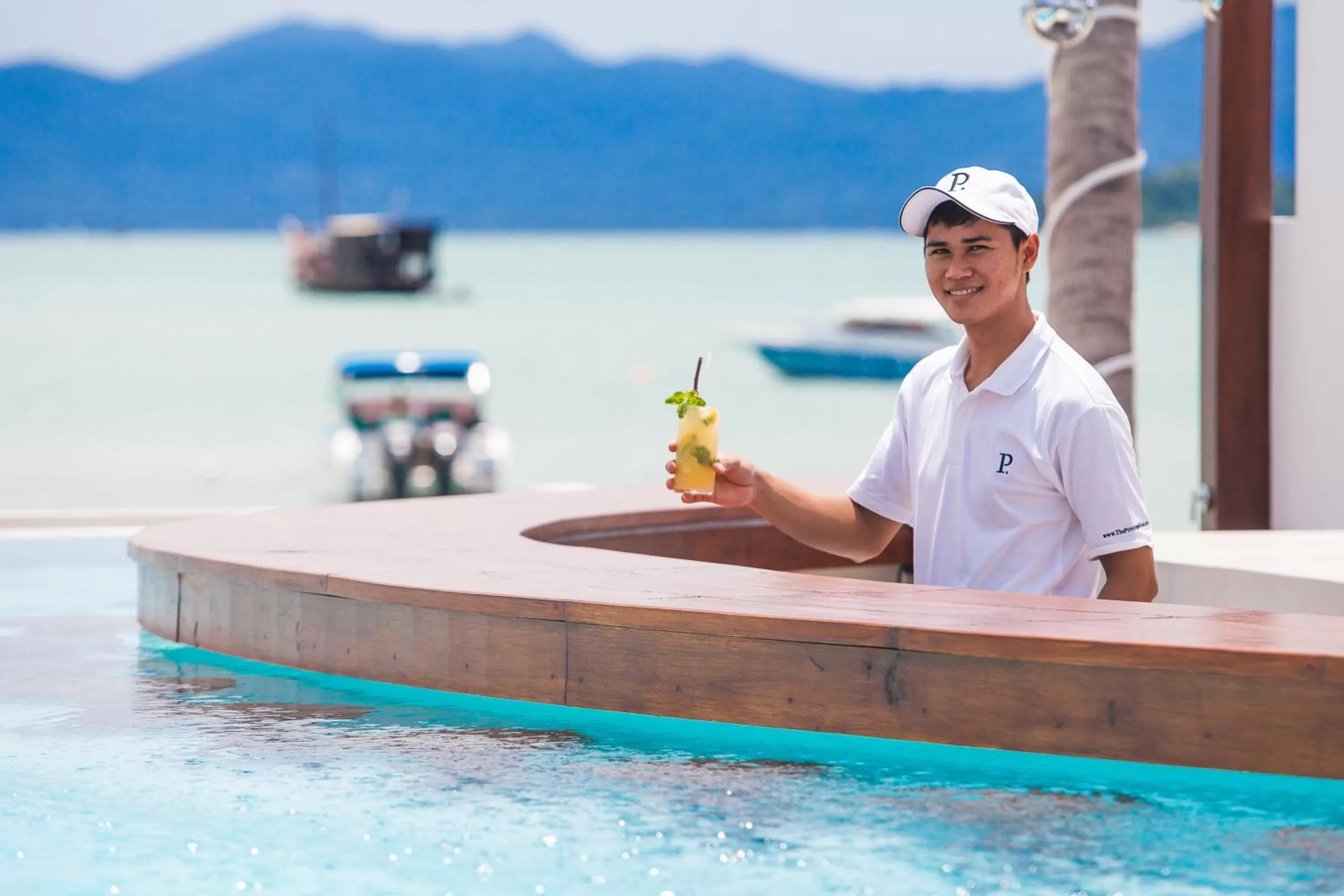 Staff in The Privilege Hotel Ezra Beach Club