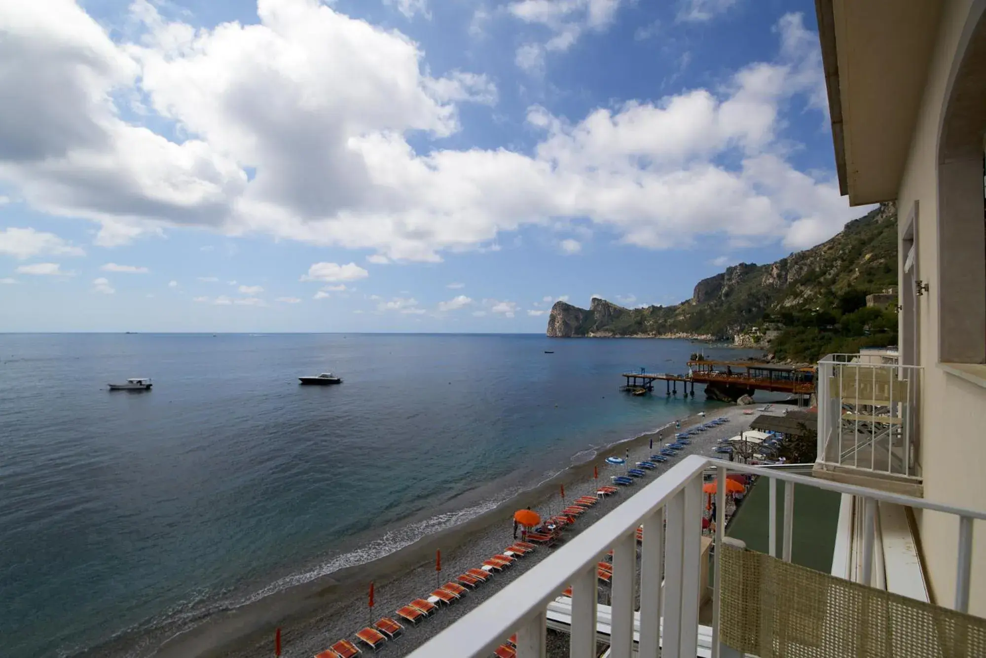 Sea View in Taverna Del Capitano