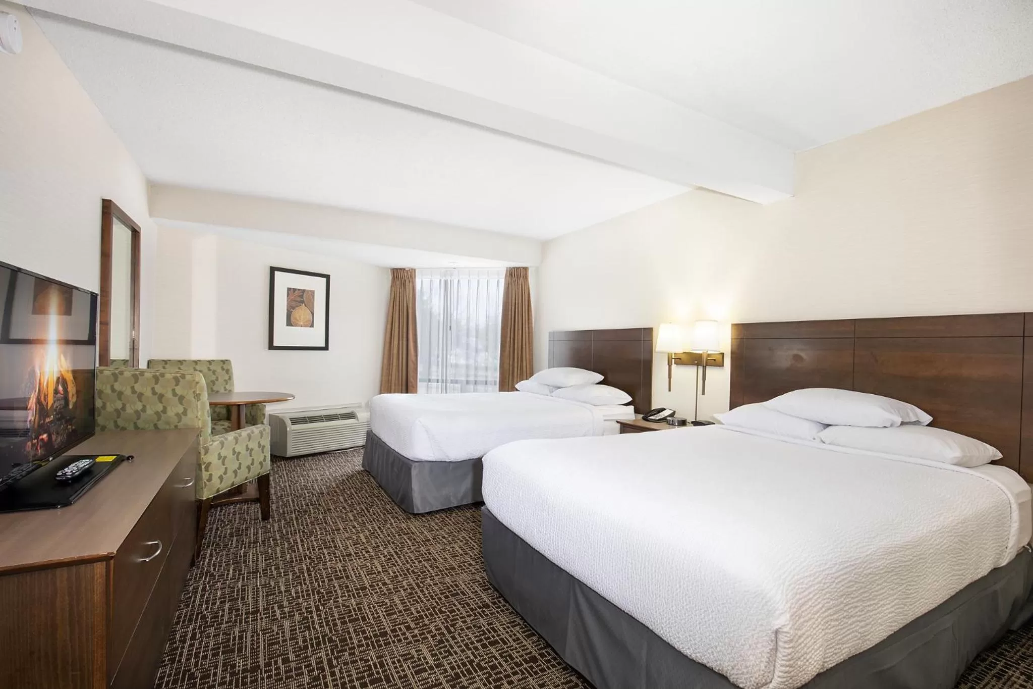 Bed in Ramada by Wyndham Kamloops