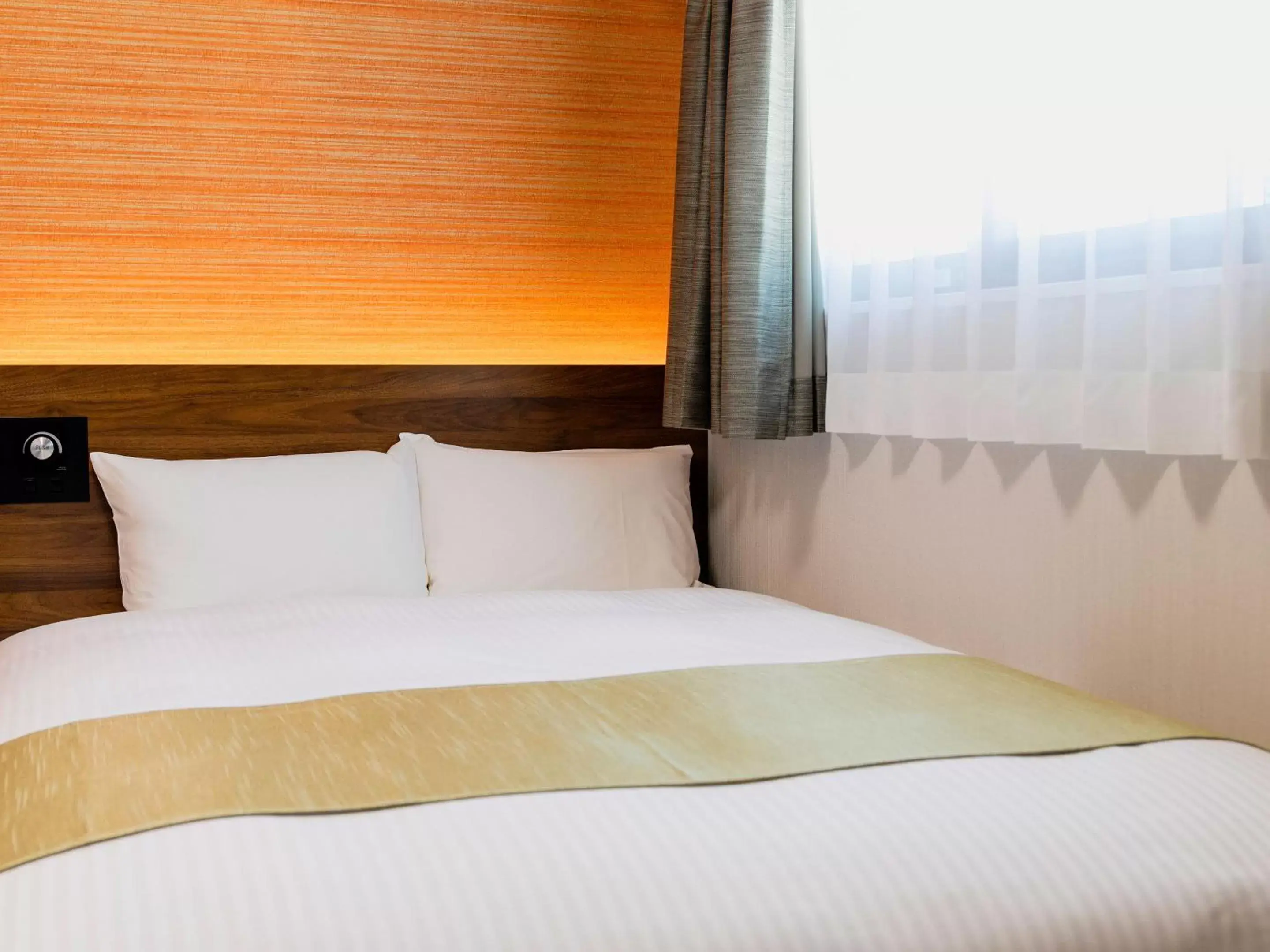 Bed in Hotel Wing International Takamatsu