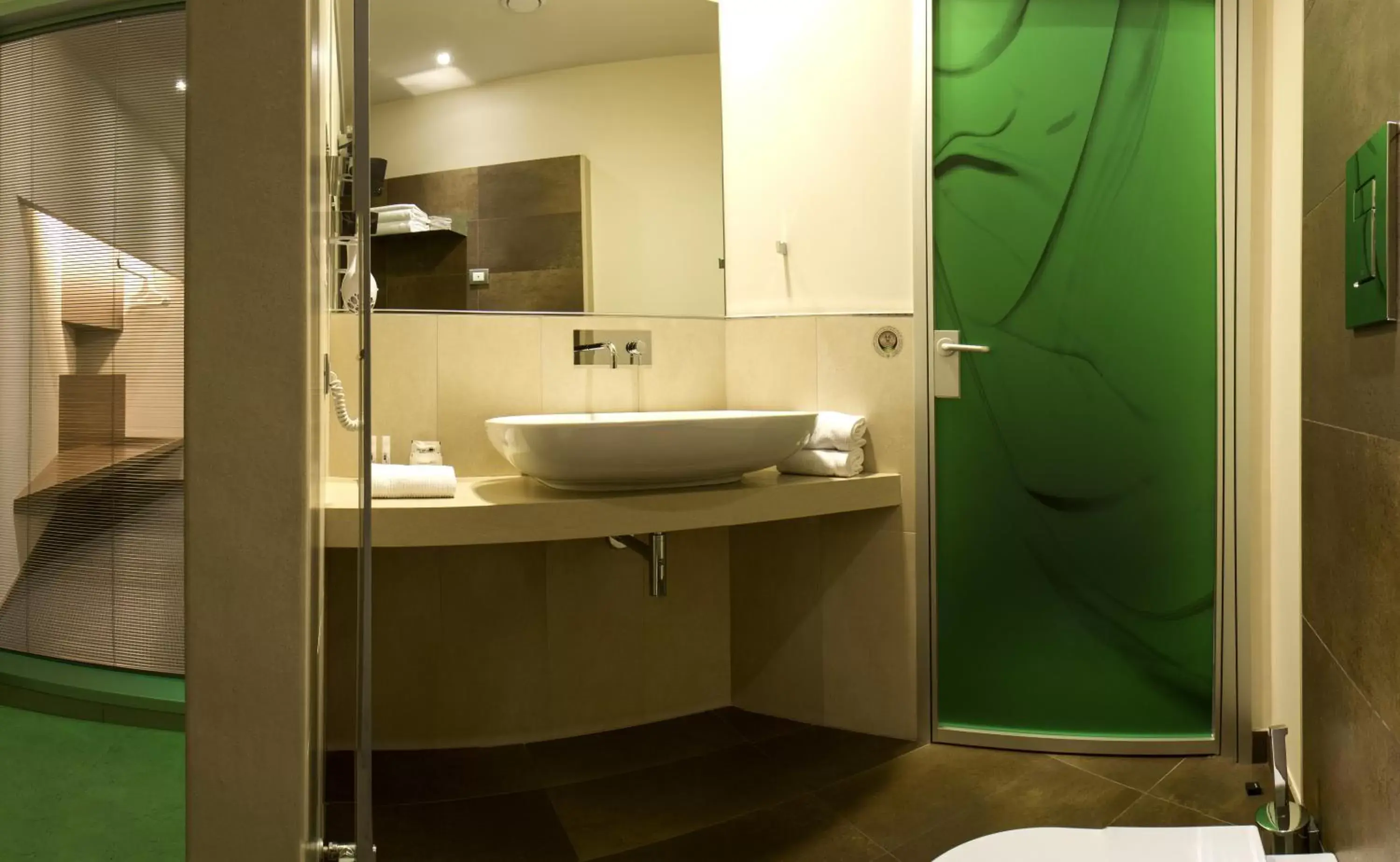 Bathroom in Pineta Hotel