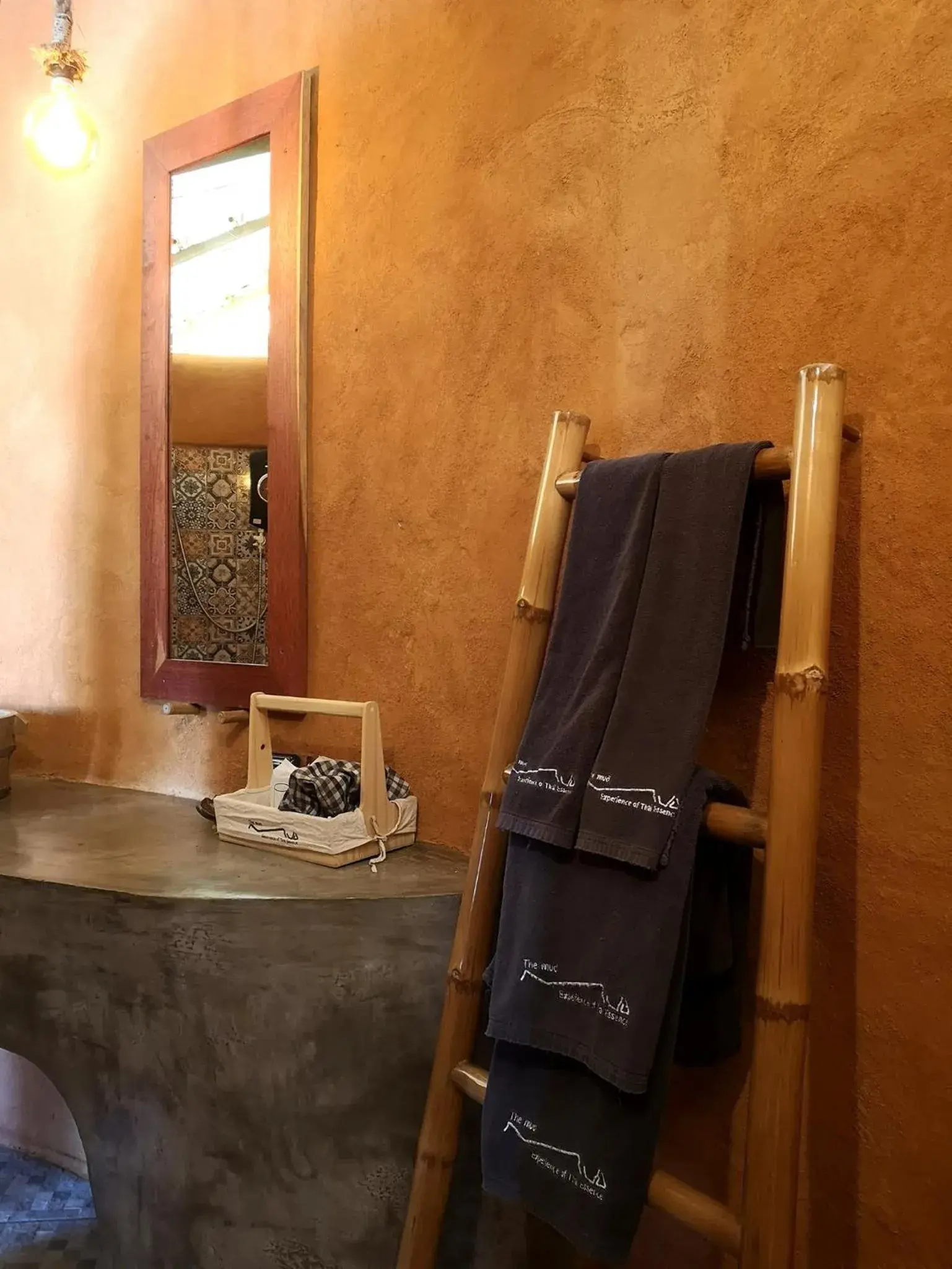 Bathroom in The Mud - Eco Hotel