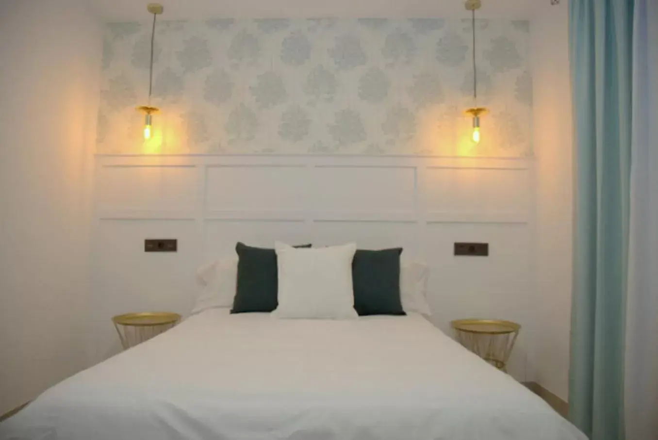 Bed in Hotel Cedran