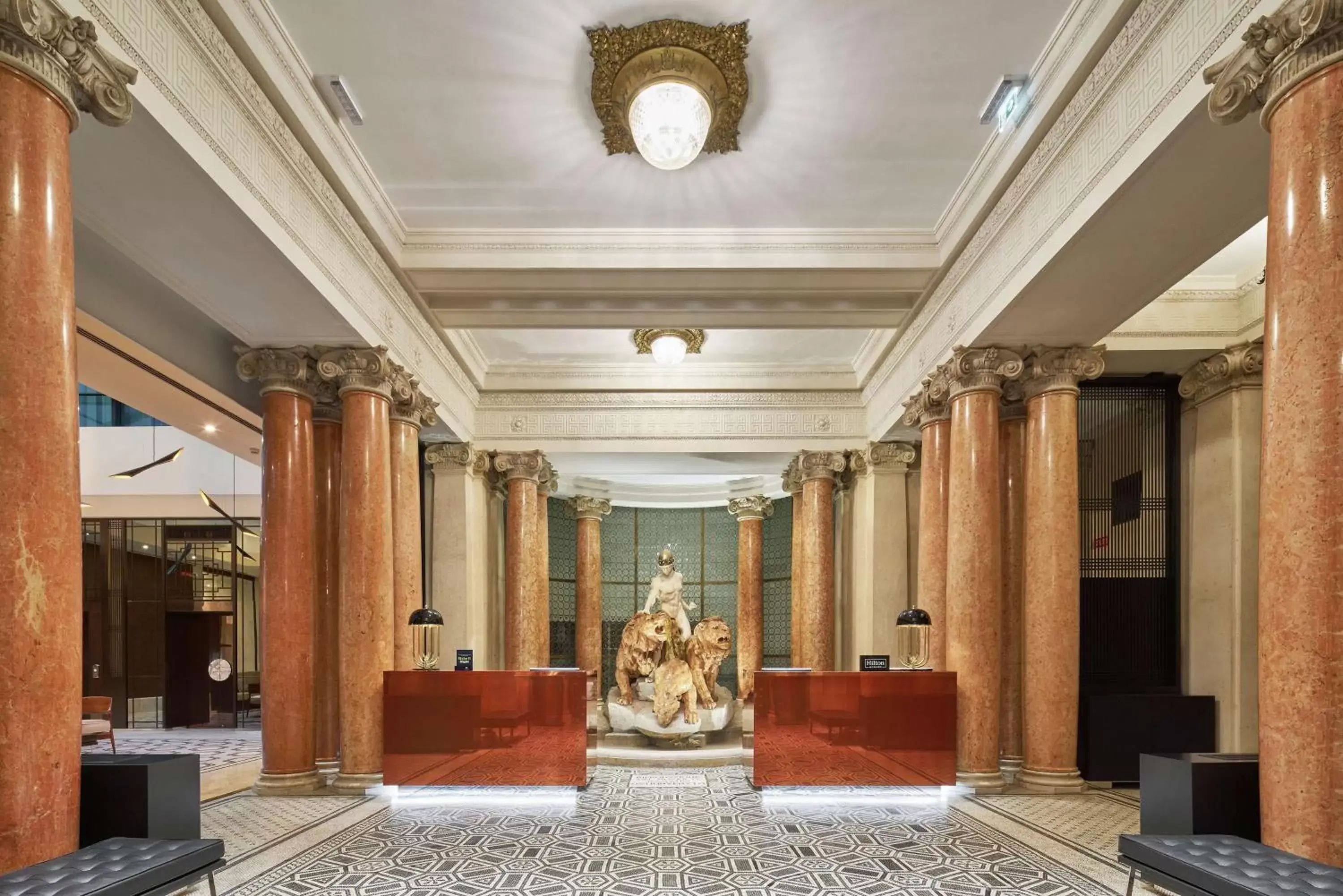 Lobby or reception in DoubleTree By Hilton Trieste