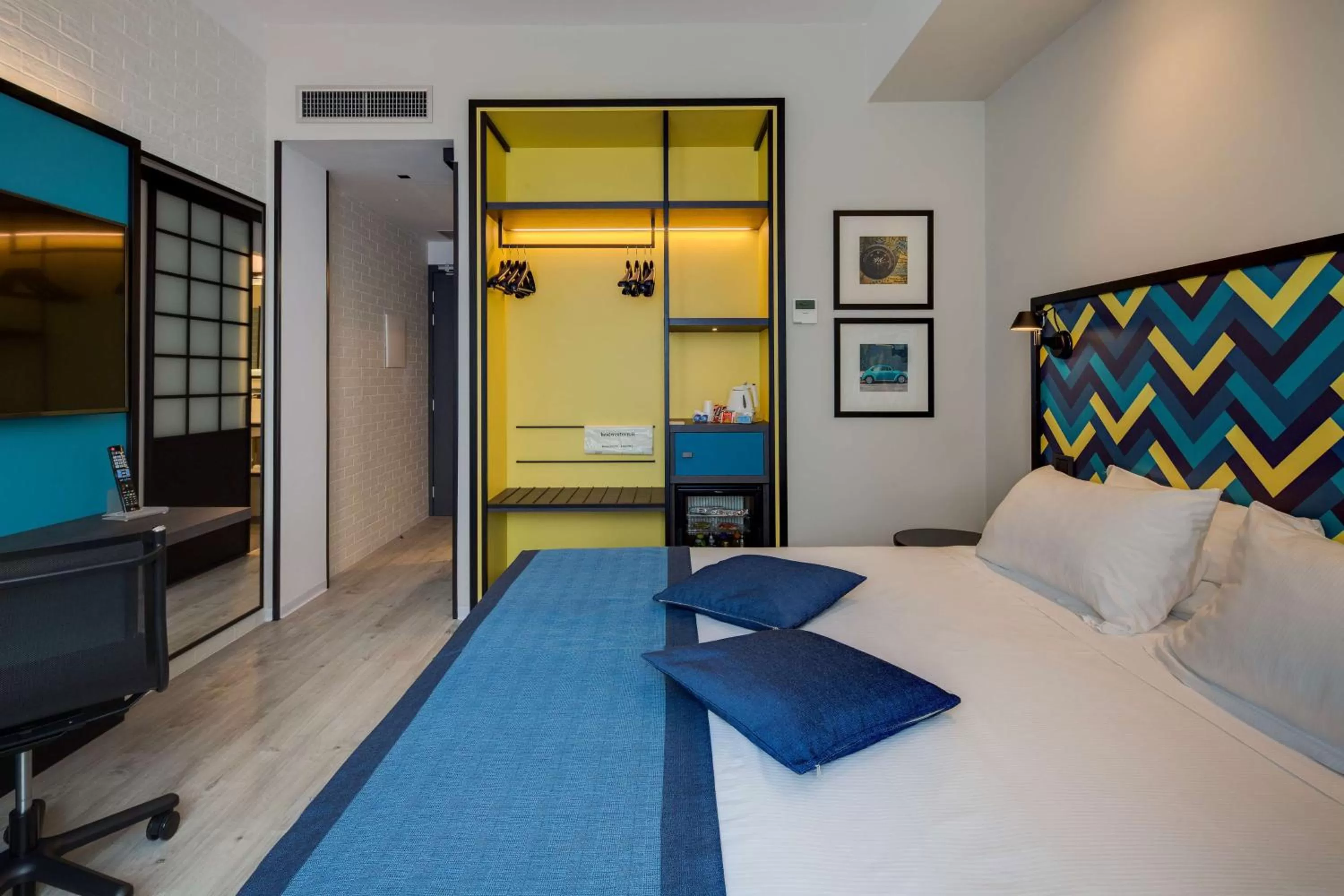 Photo of the whole room, Bed in Best Western Hotel Cristallo