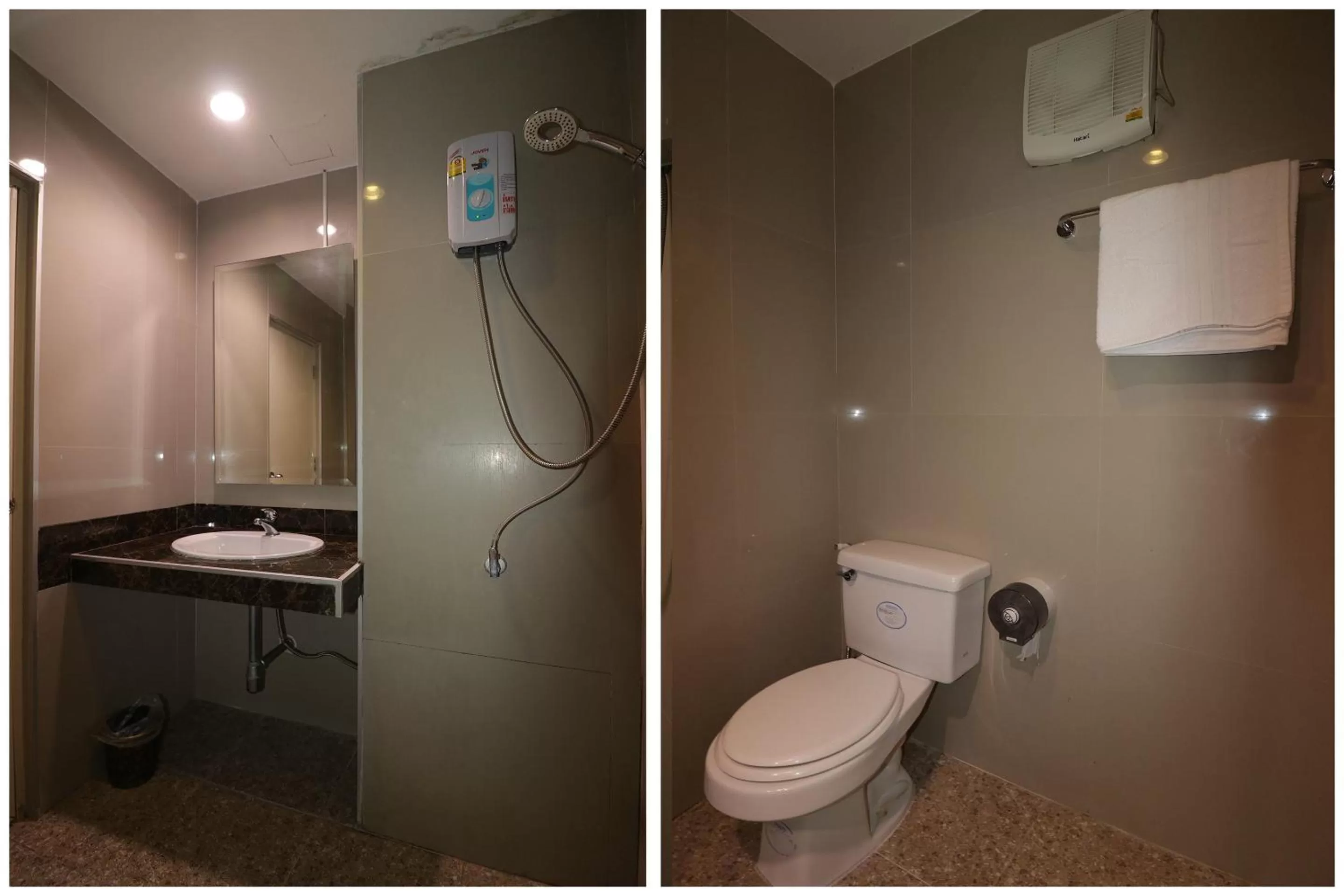 Bathroom in KKinn South Pattaya