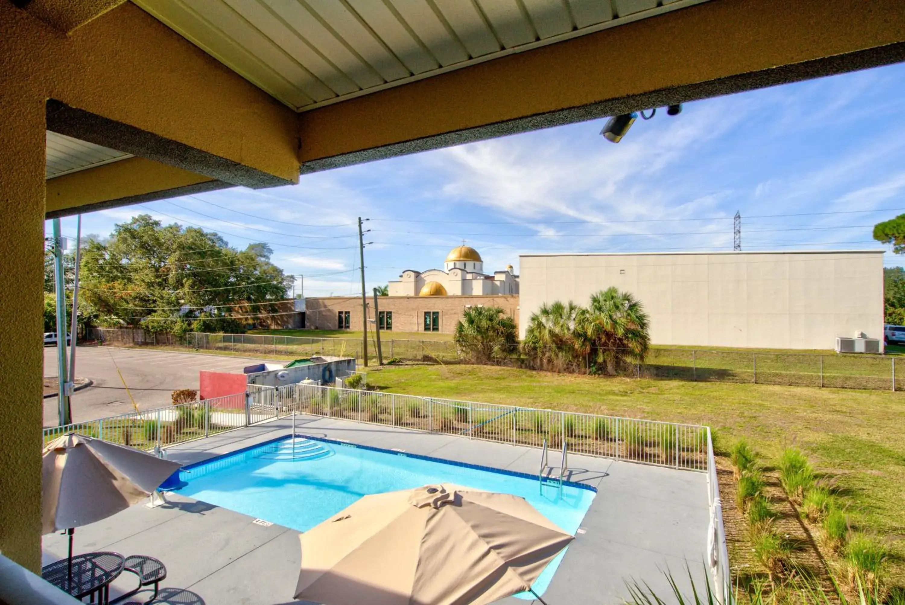 Pool View in Clearwater Hotel