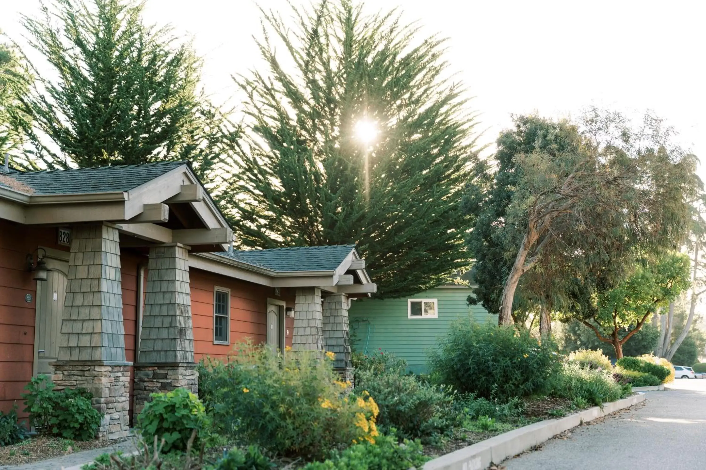 Property Building in Cambria Pines Lodge