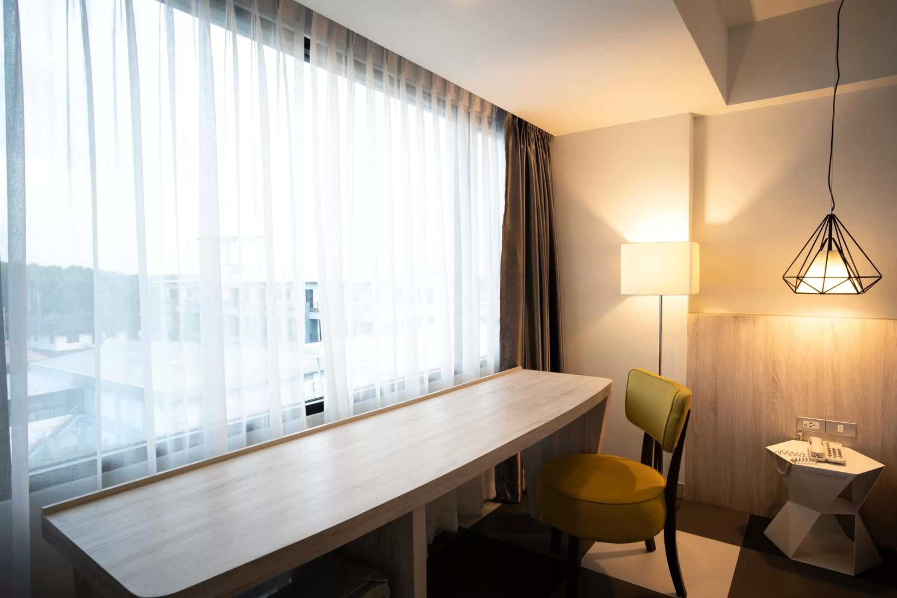 Seating area in Krabi SeaBass Hotel