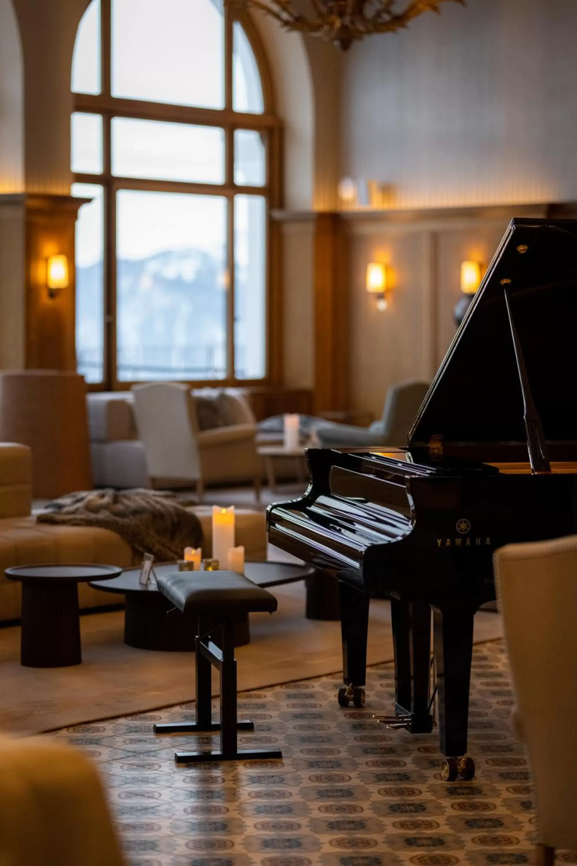 Lobby or reception in Villars Palace