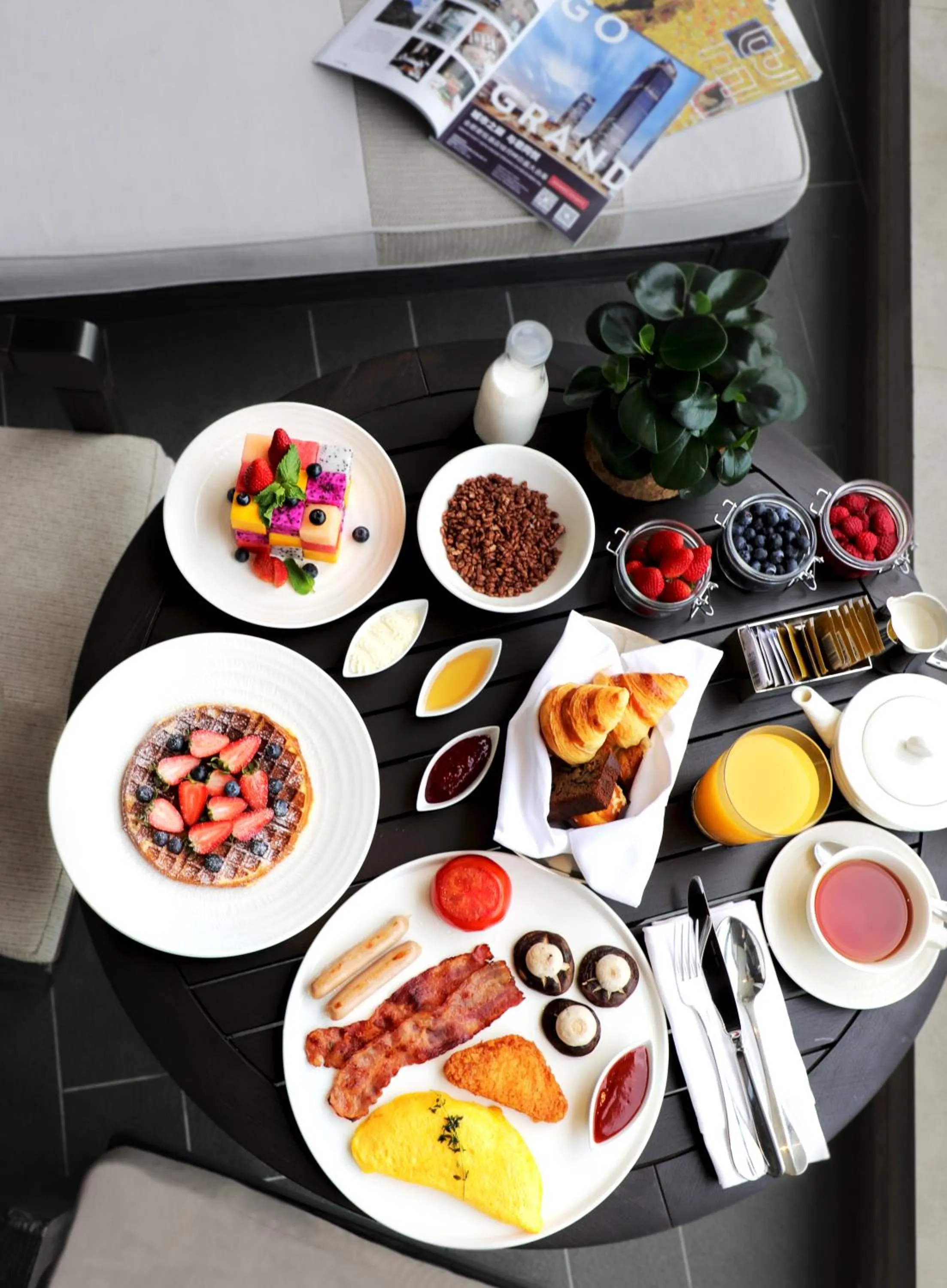 Breakfast in Grand Hyatt Sanya Haitang Bay Resort and Spa