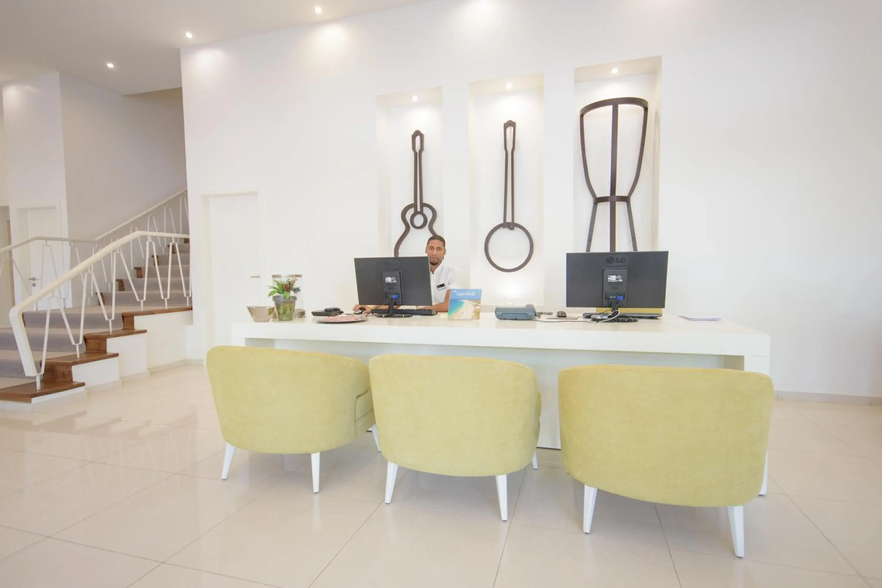 Lobby or reception in Oasis Porto Grande Lobby or reception in Oasis Porto Grande