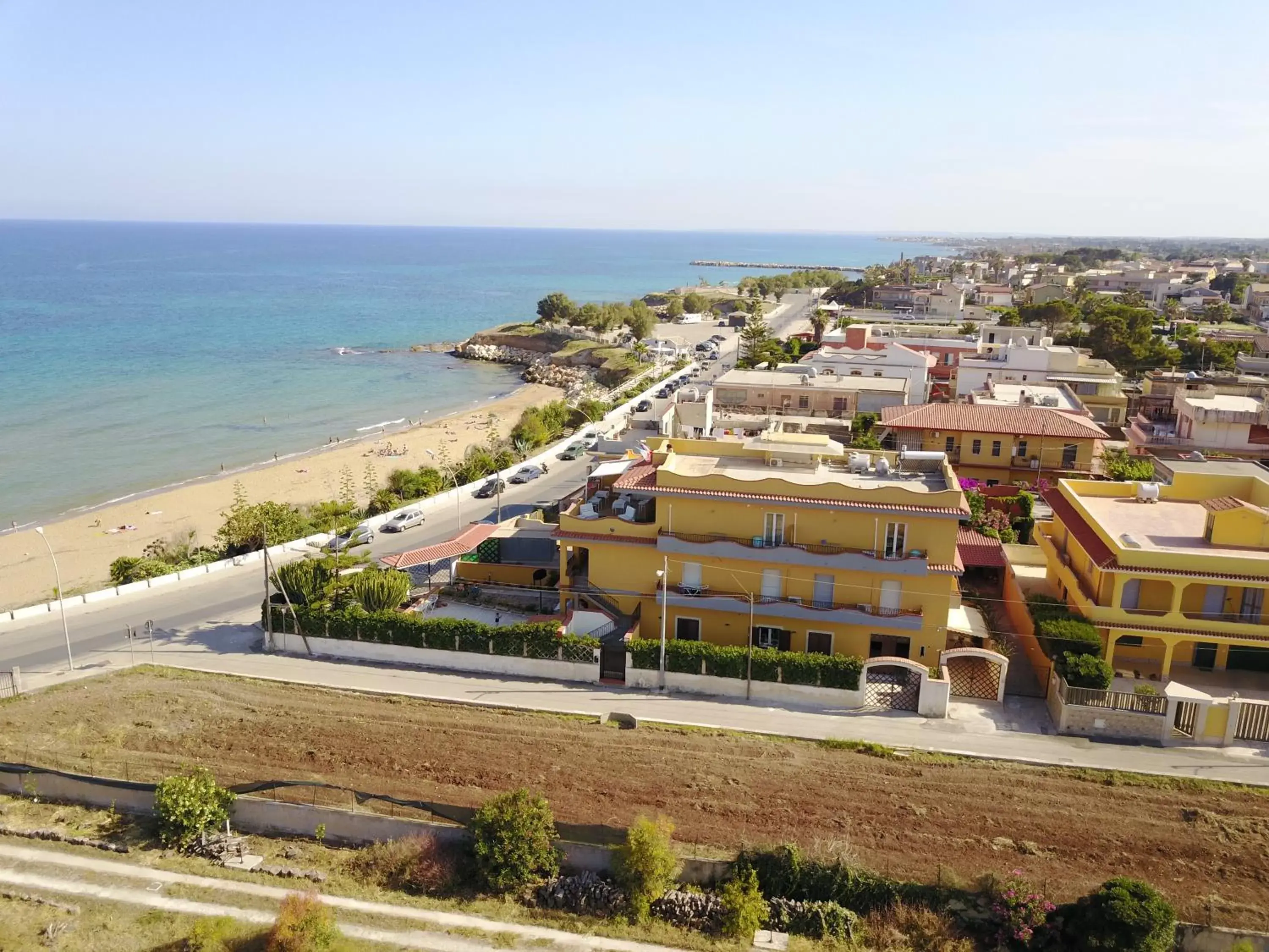 Facade/entrance, Bird's-eye View in Pantanello Rooms Avola