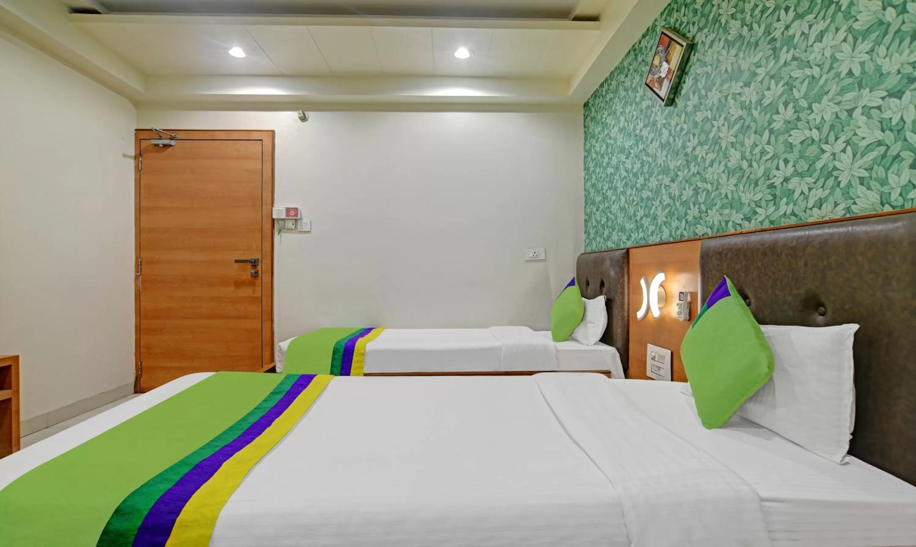 Bed in Treebo Trend Johri Regency Malviya Nagar