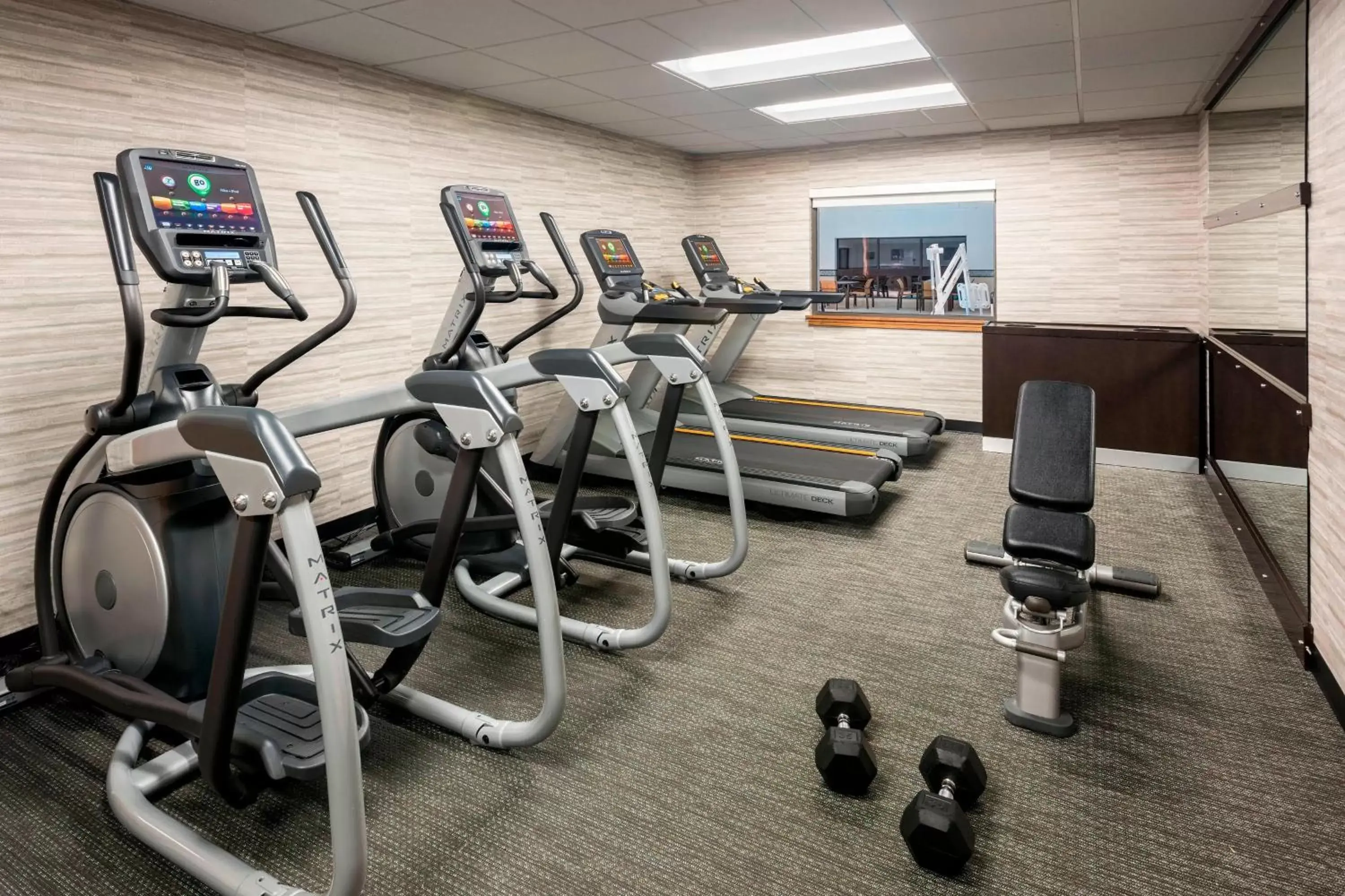 Fitness centre/facilities, Fitness Center/Facilities in Courtyard Chicago O'Hare