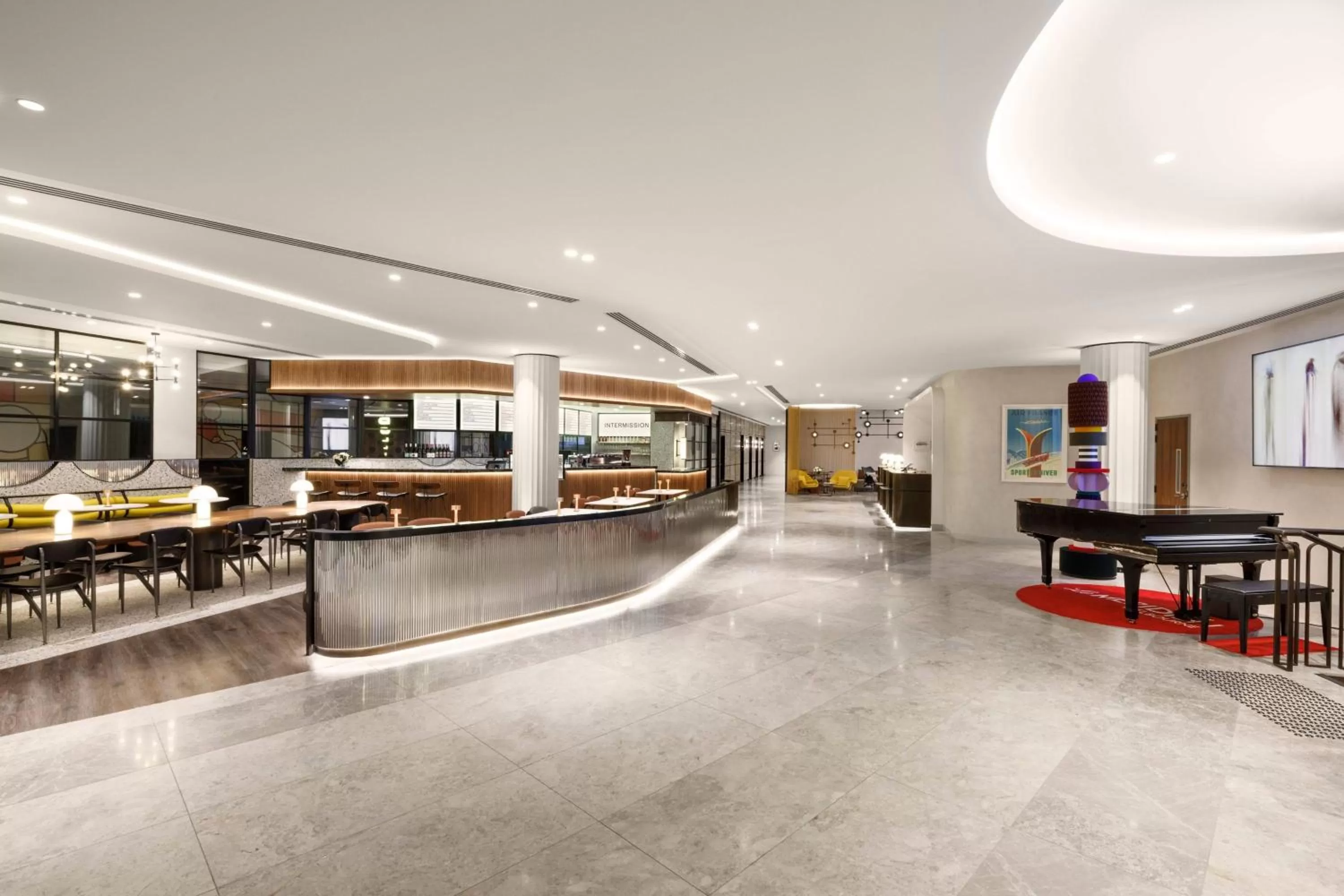 Lobby or reception in Le Meridien Melbourne