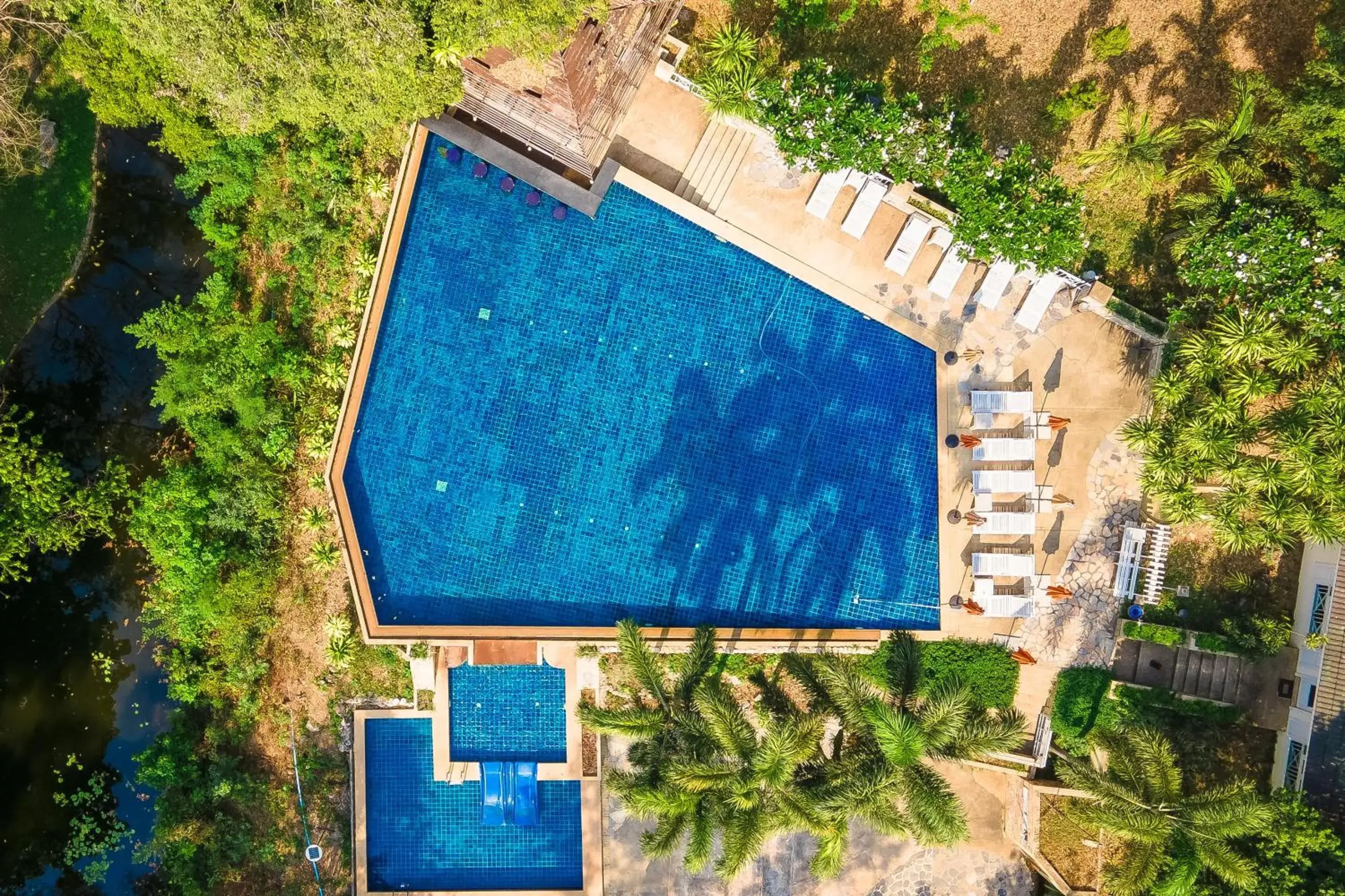 Swimming pool, Pool View in Comsaed River Kwai Resort SHA
